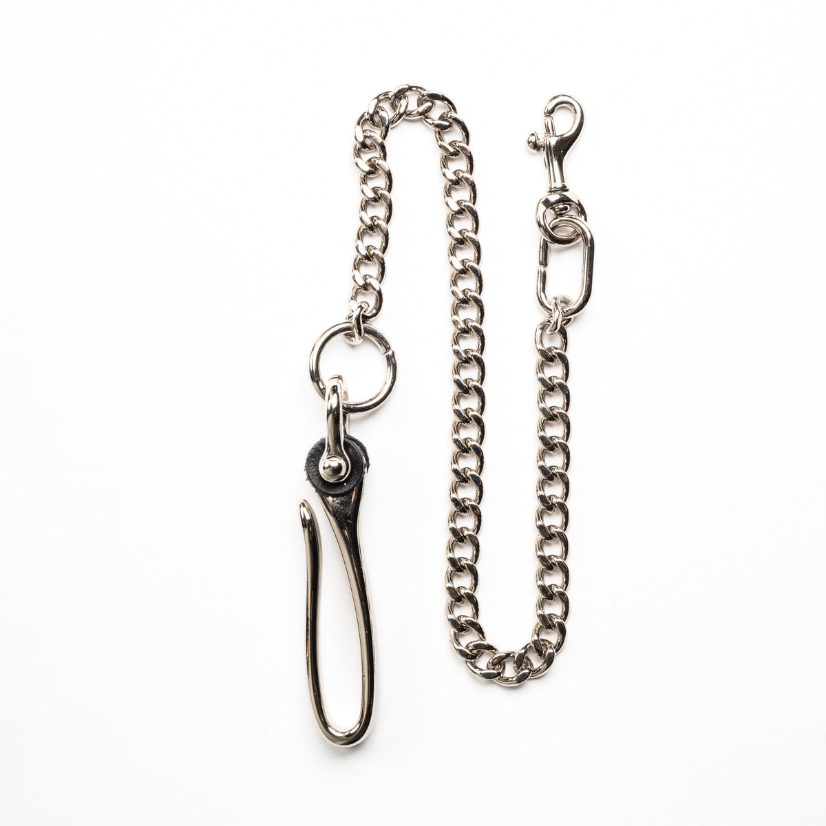 The Black Acre Solid Nickel Wallet Chain