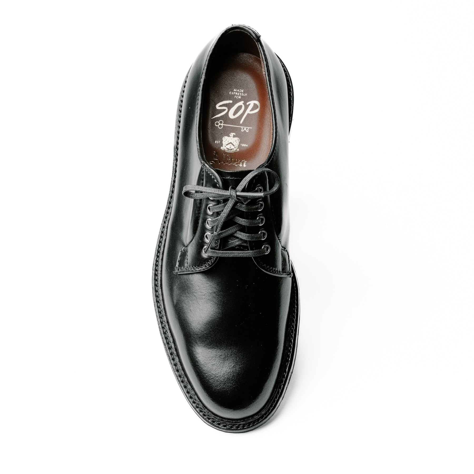Alden x Snake Oil Provisions Wick Oxford Black Shell