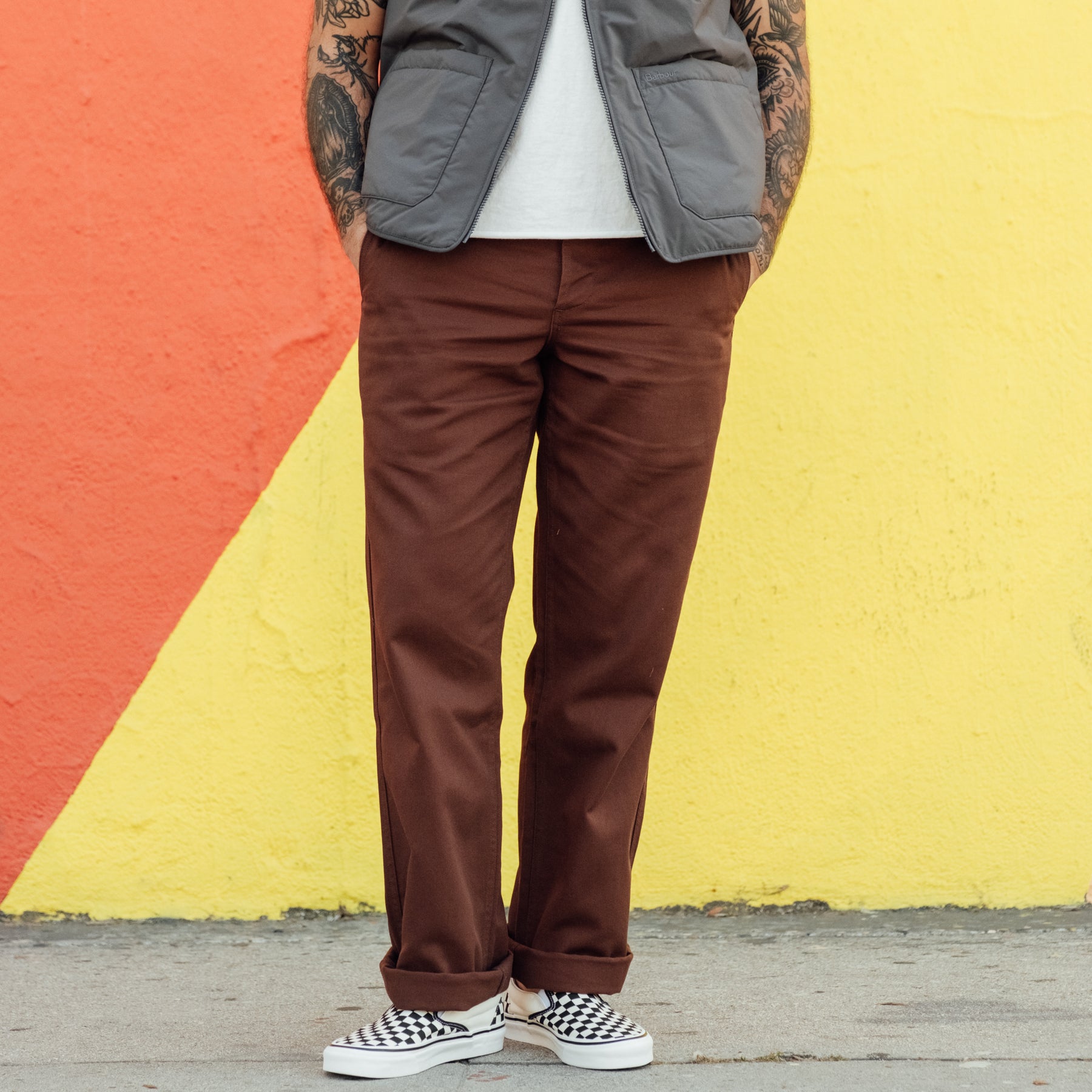 3sixteen Work Pant Espresso Twill
