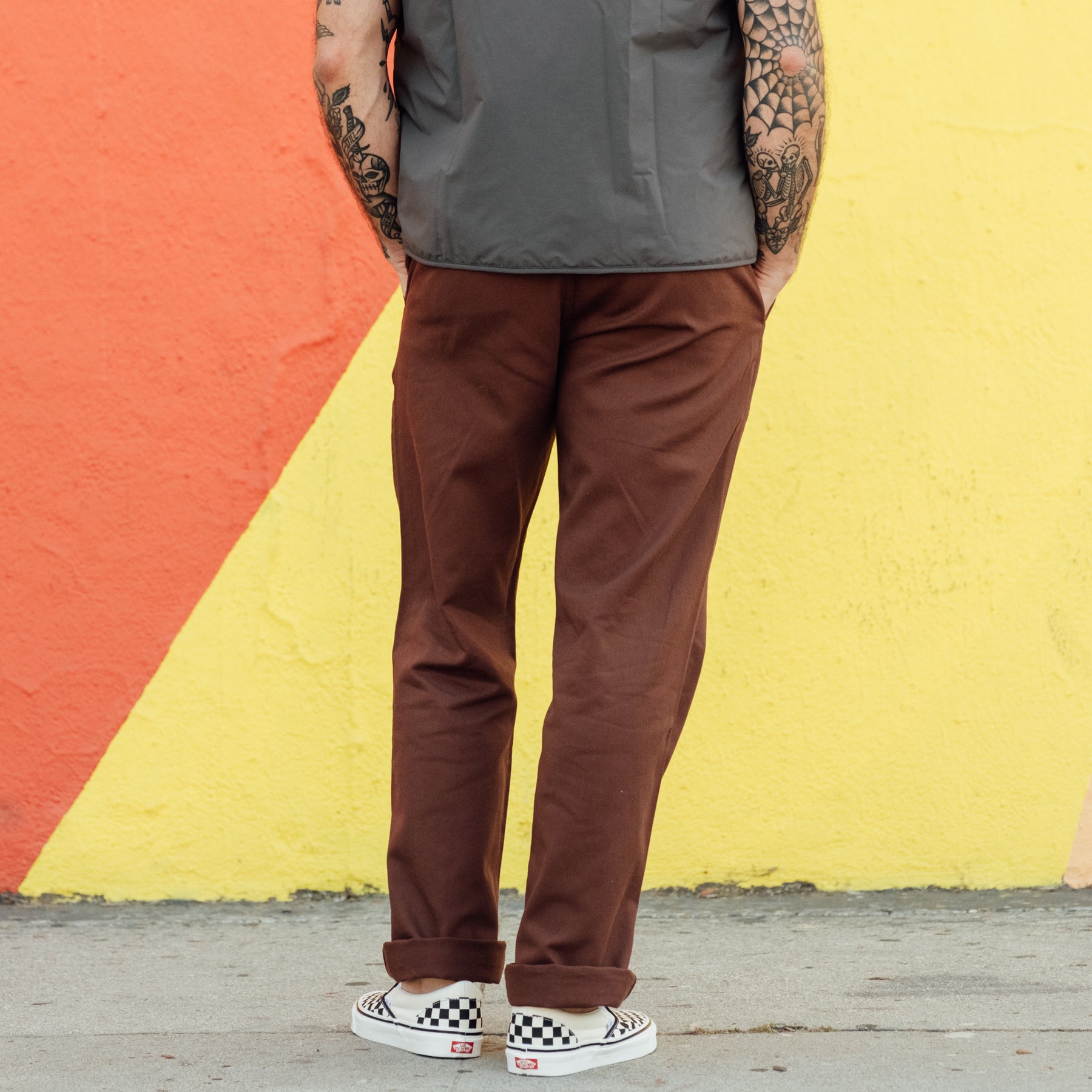 3sixteen Work Pant Espresso Twill