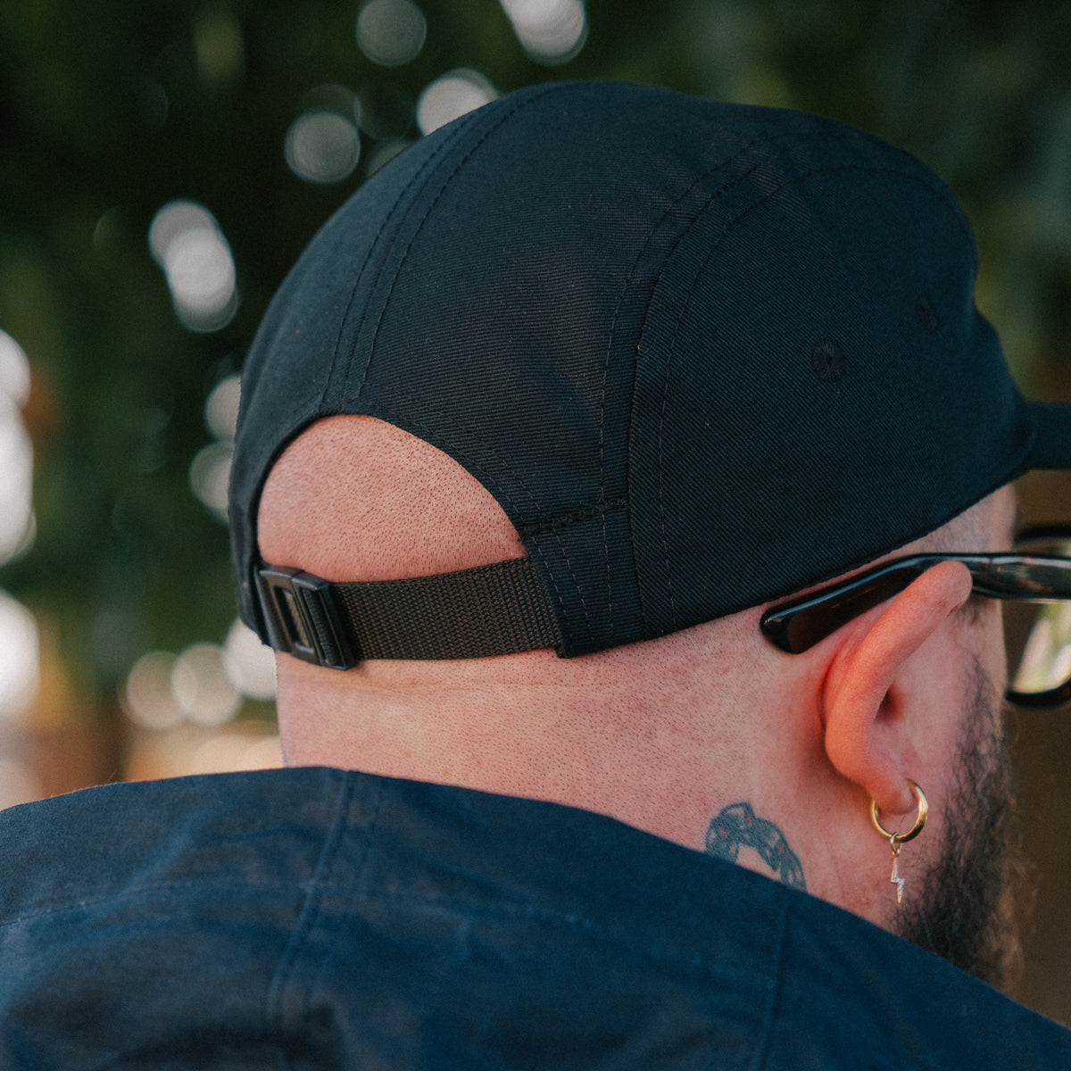 Snake Oil Provisions Barbara Kruger 5-Panel Hat Black FINAL SALE