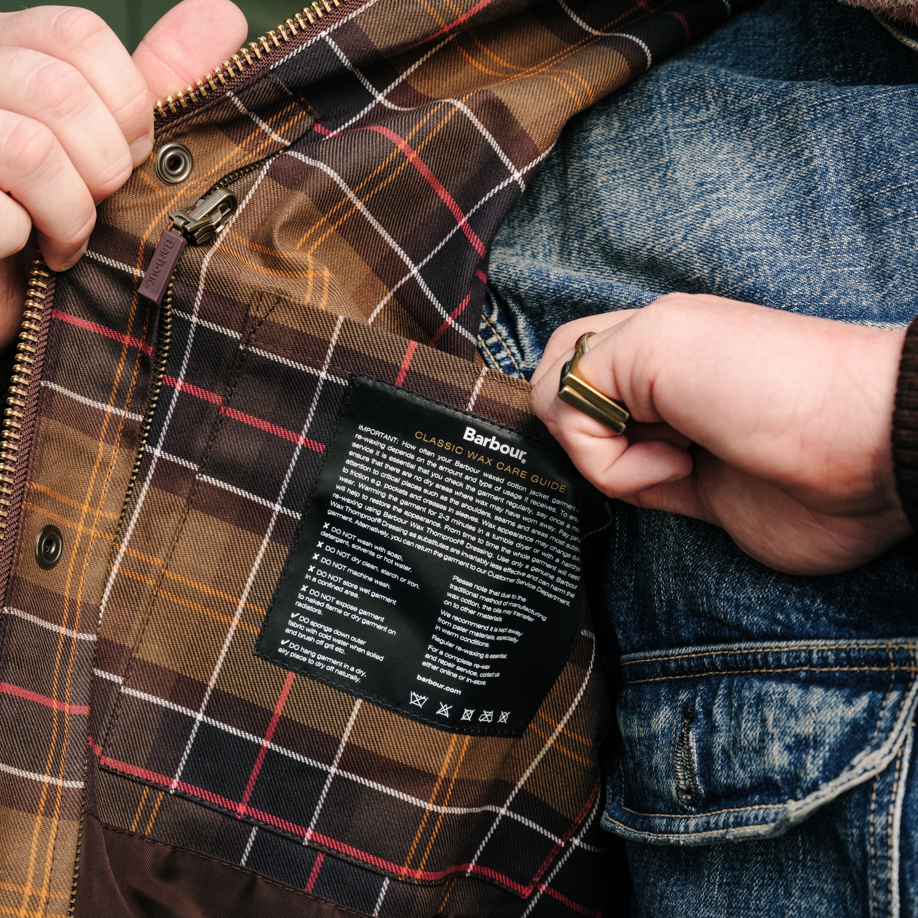 Barbour Bedale Wax Jacket Olive