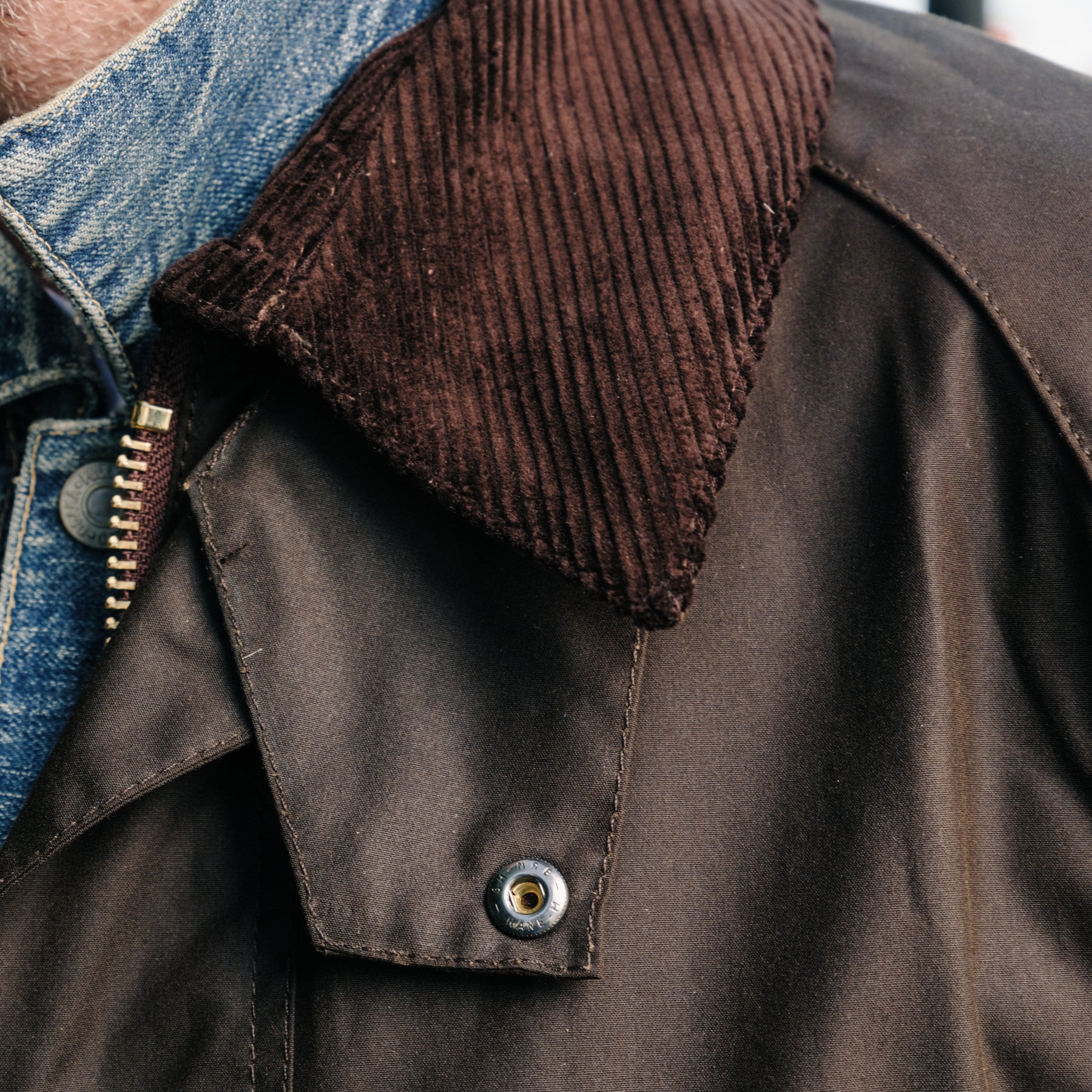 Barbour Bedale Wax Jacket Olive