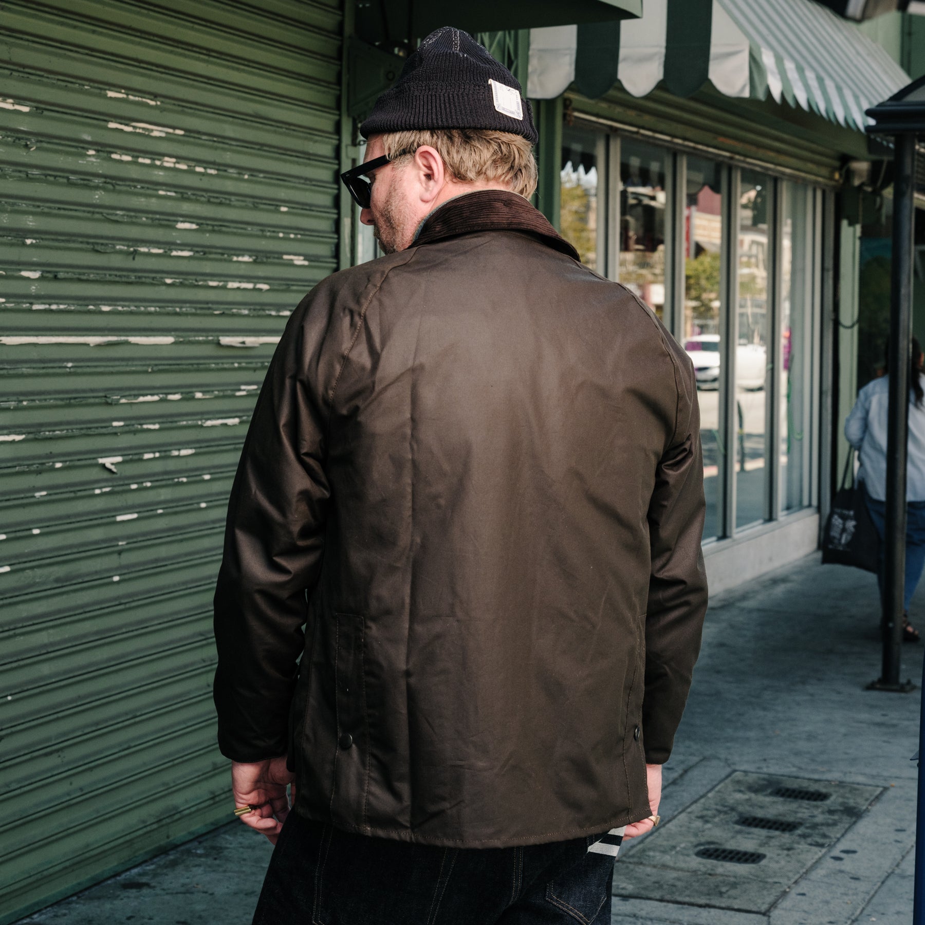 Barbour Bedale Wax Jacket Olive