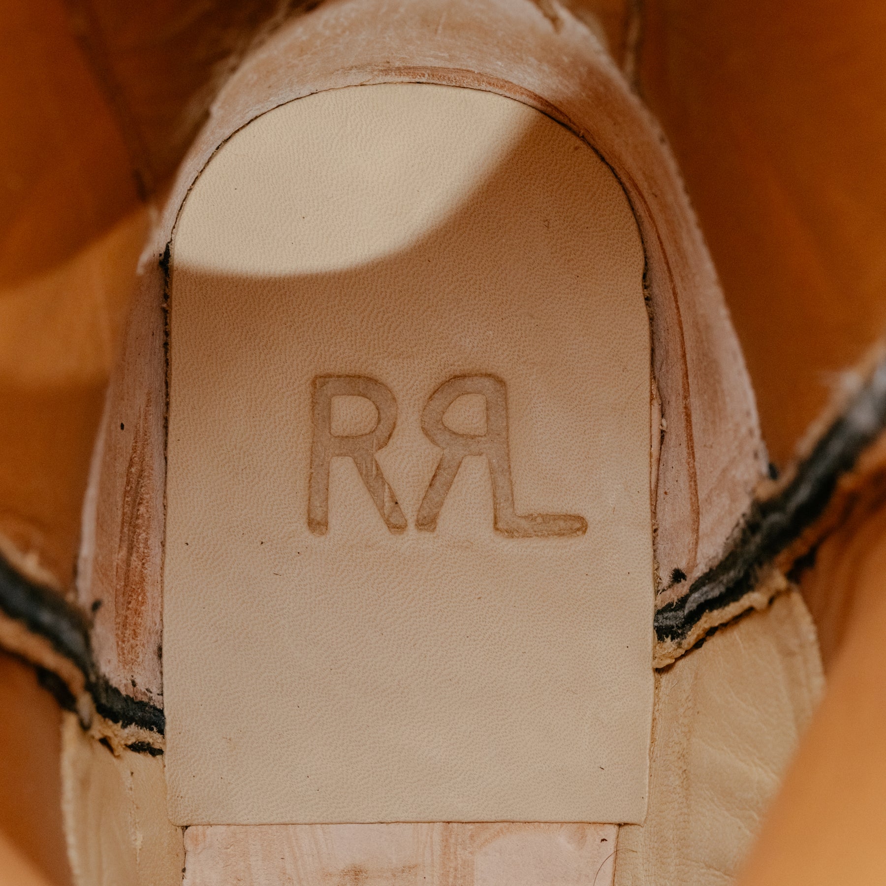 RRL x SOP Walker Boot Black Roughout