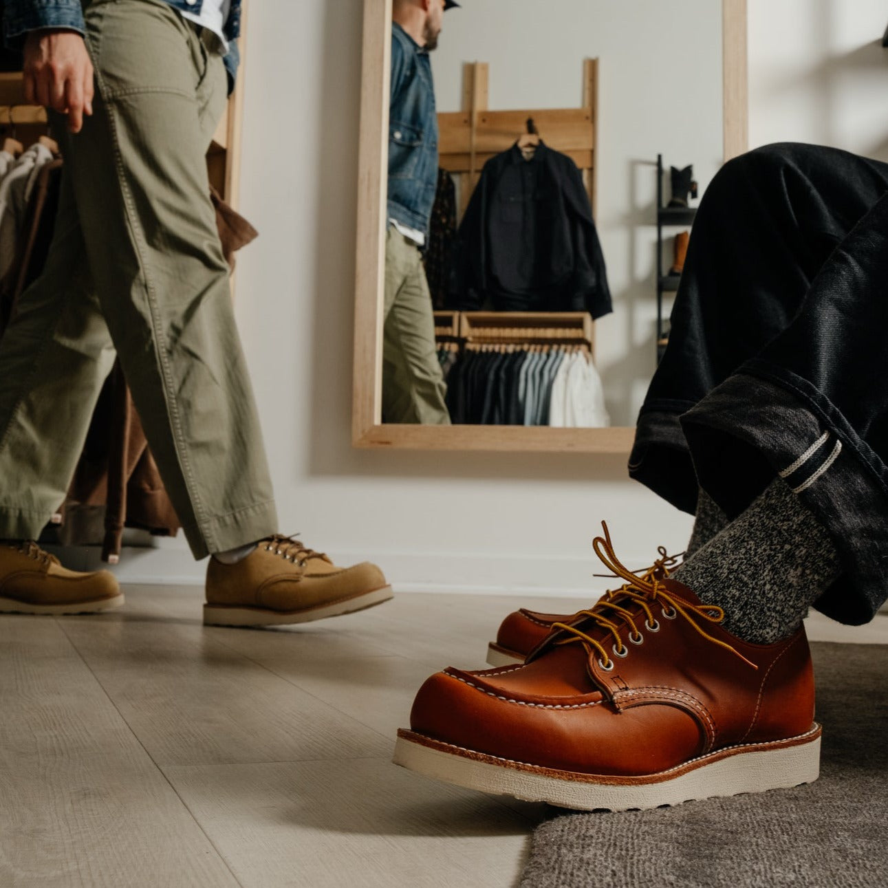 Red Wing Heritage 8092 Shop Moc Oxford Oro Legacy