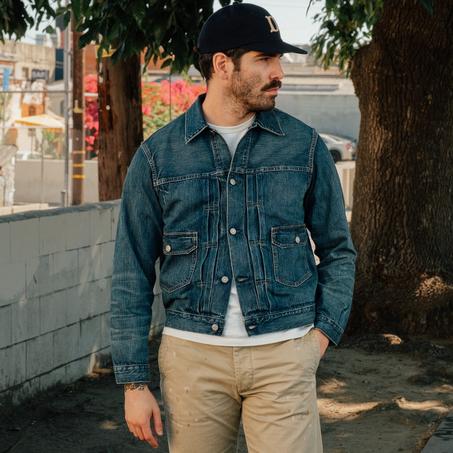 Overdale Indigo Denim Trucker Jacket