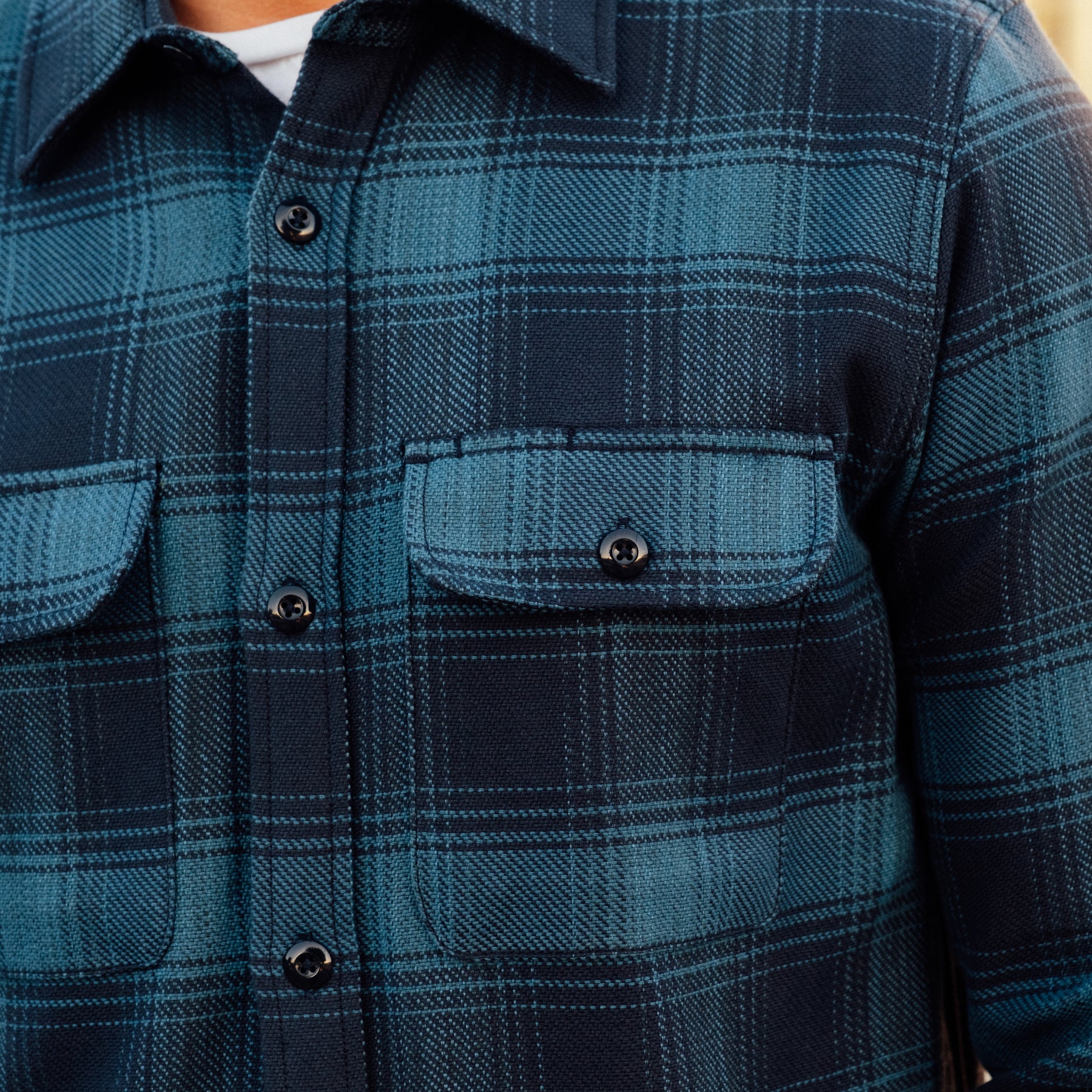 Rogue Territory Field Shirt Blueberry Plaid