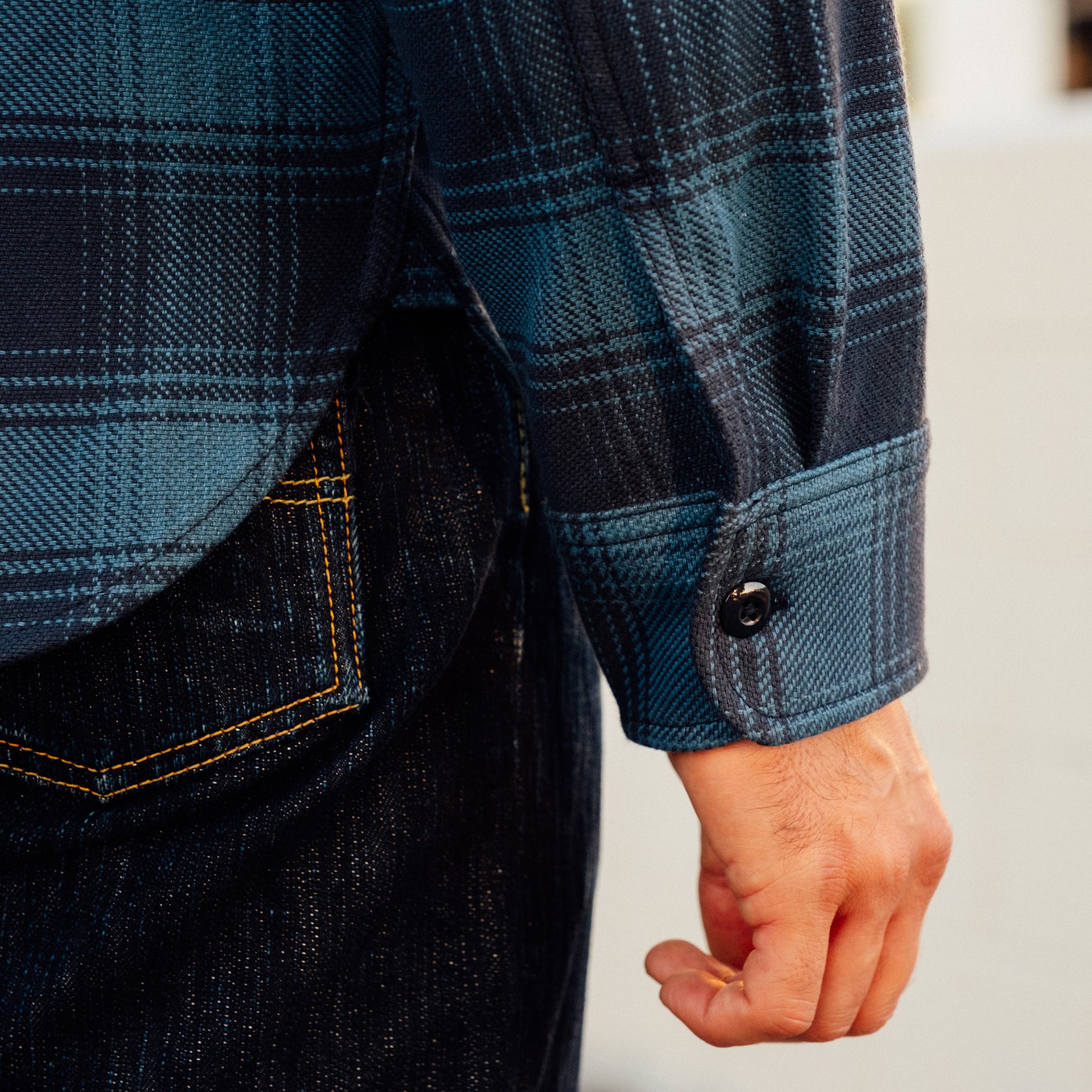 Rogue Territory Field Shirt Blueberry Plaid