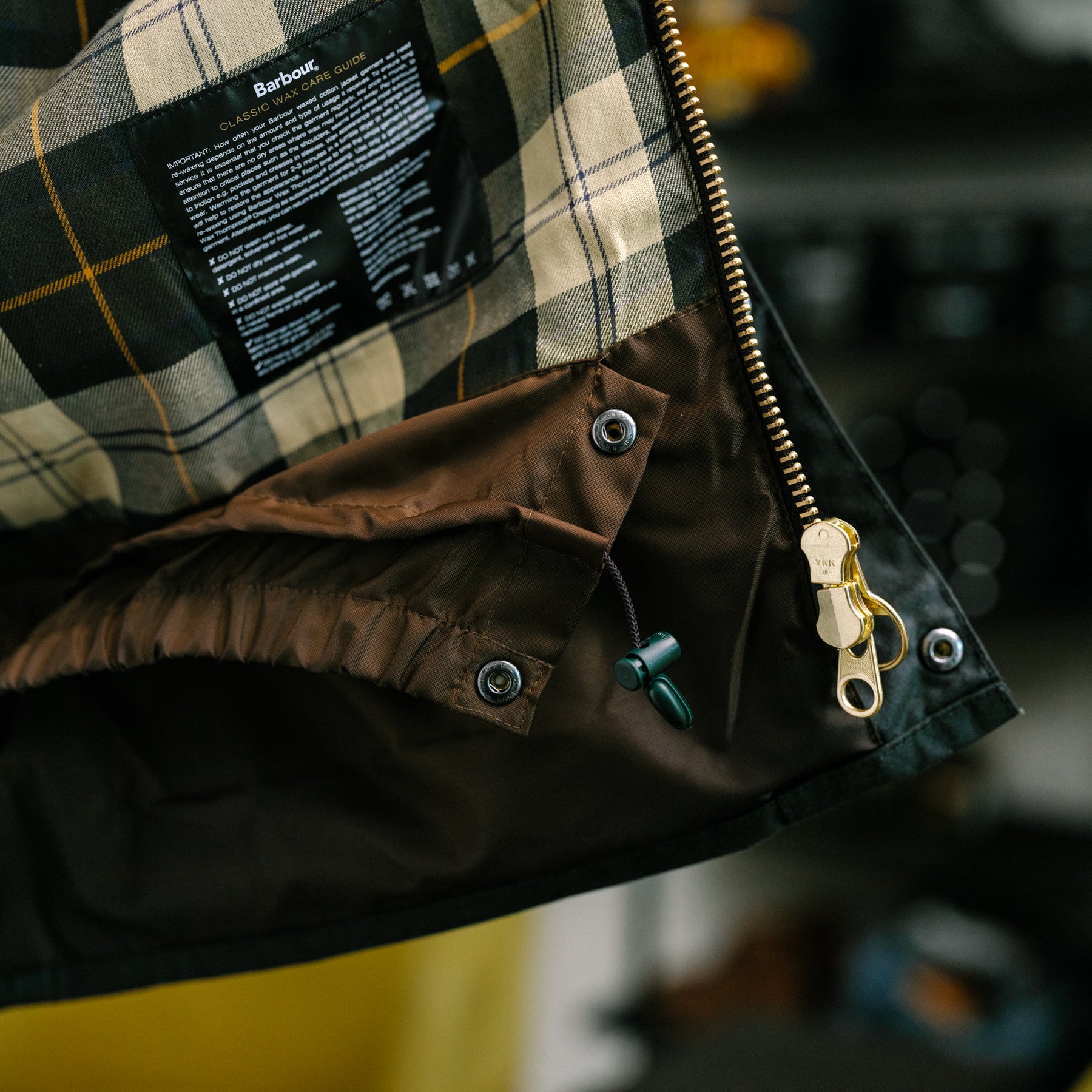 Barbour OS Transport Wax Jacket Sage