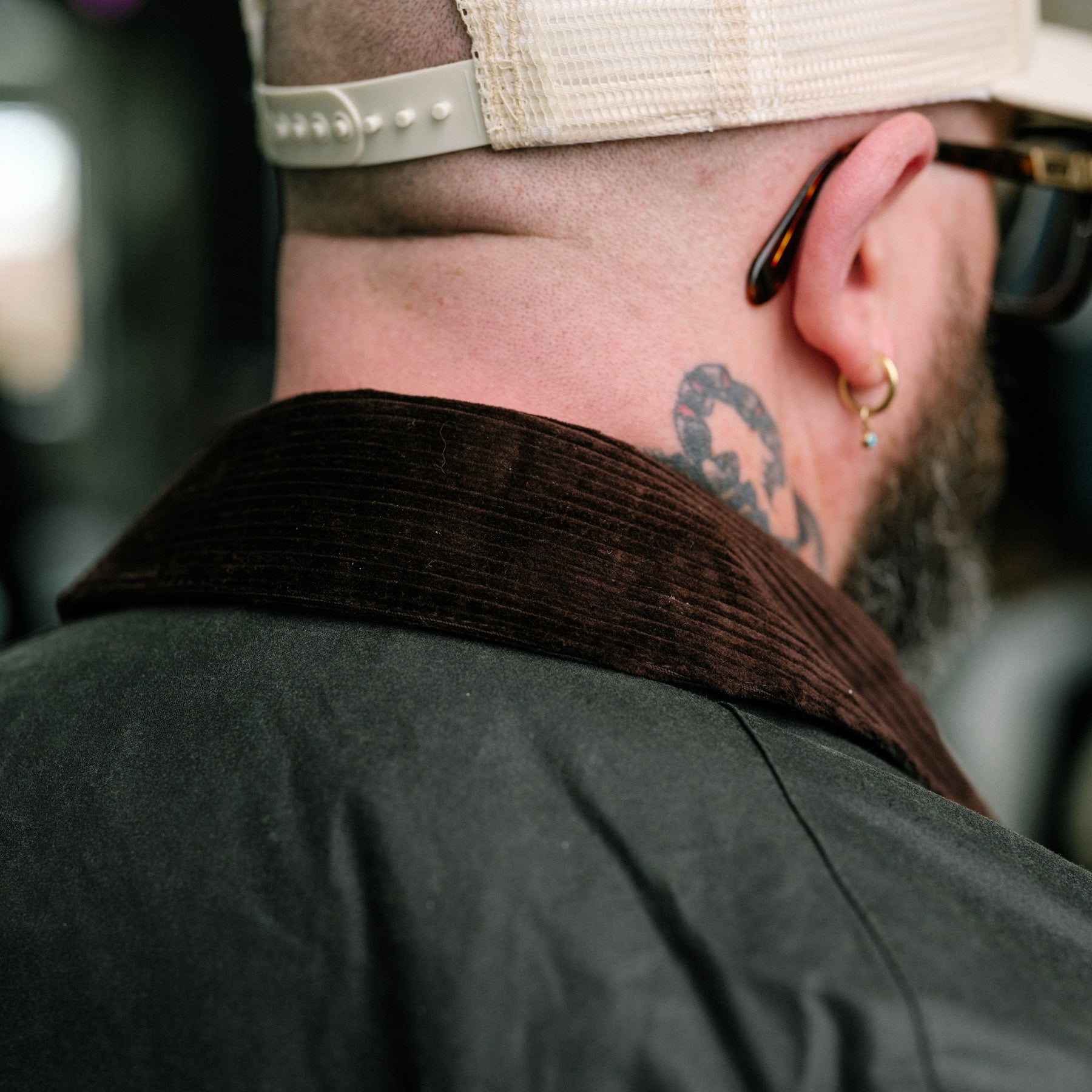 Barbour OS Transport Wax Jacket Sage