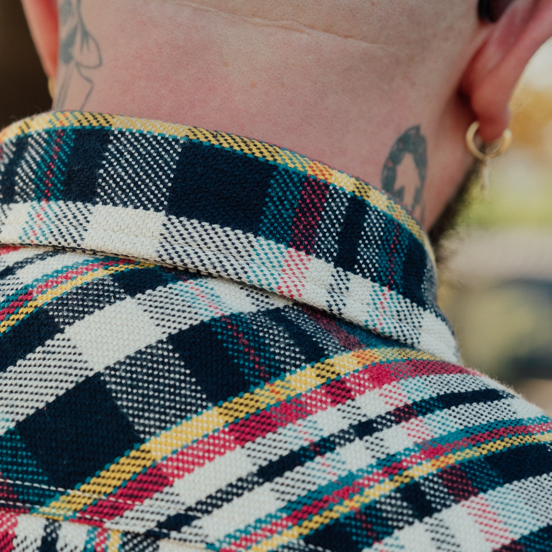 UES Heavy Flannel Shirt Navy