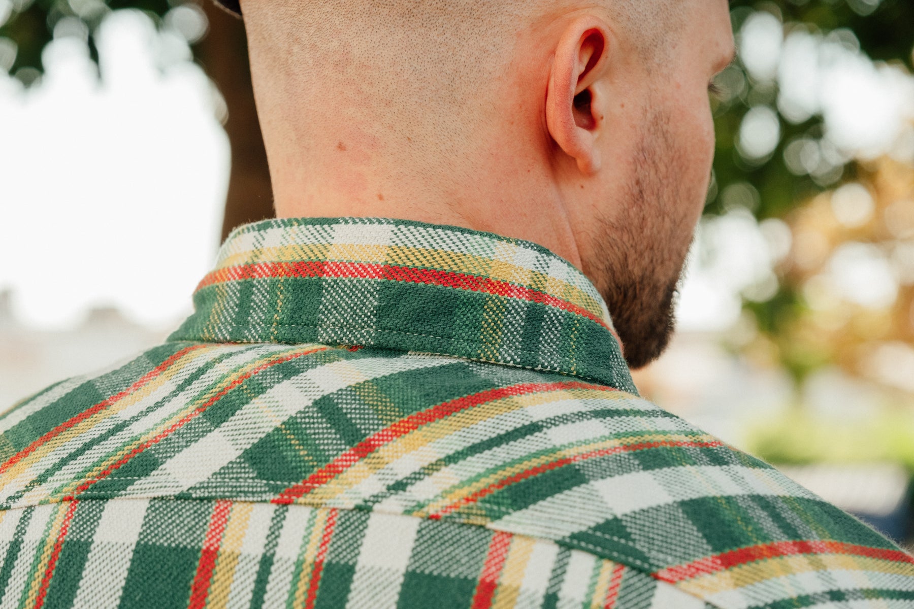 UES Heavy Flannel Shirt Green