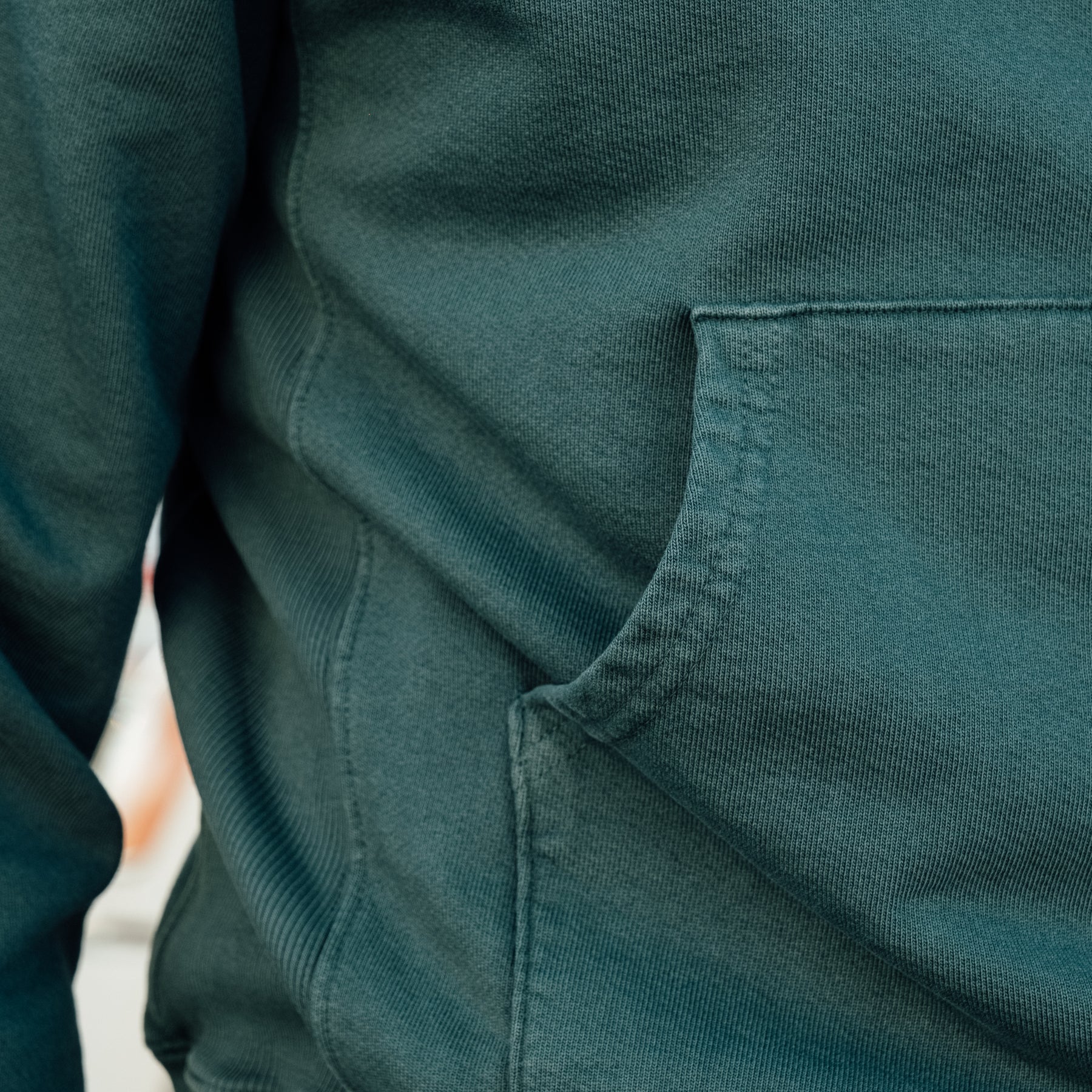 Snake Oil Provisions French Terry Loopback Hoodie Emerald