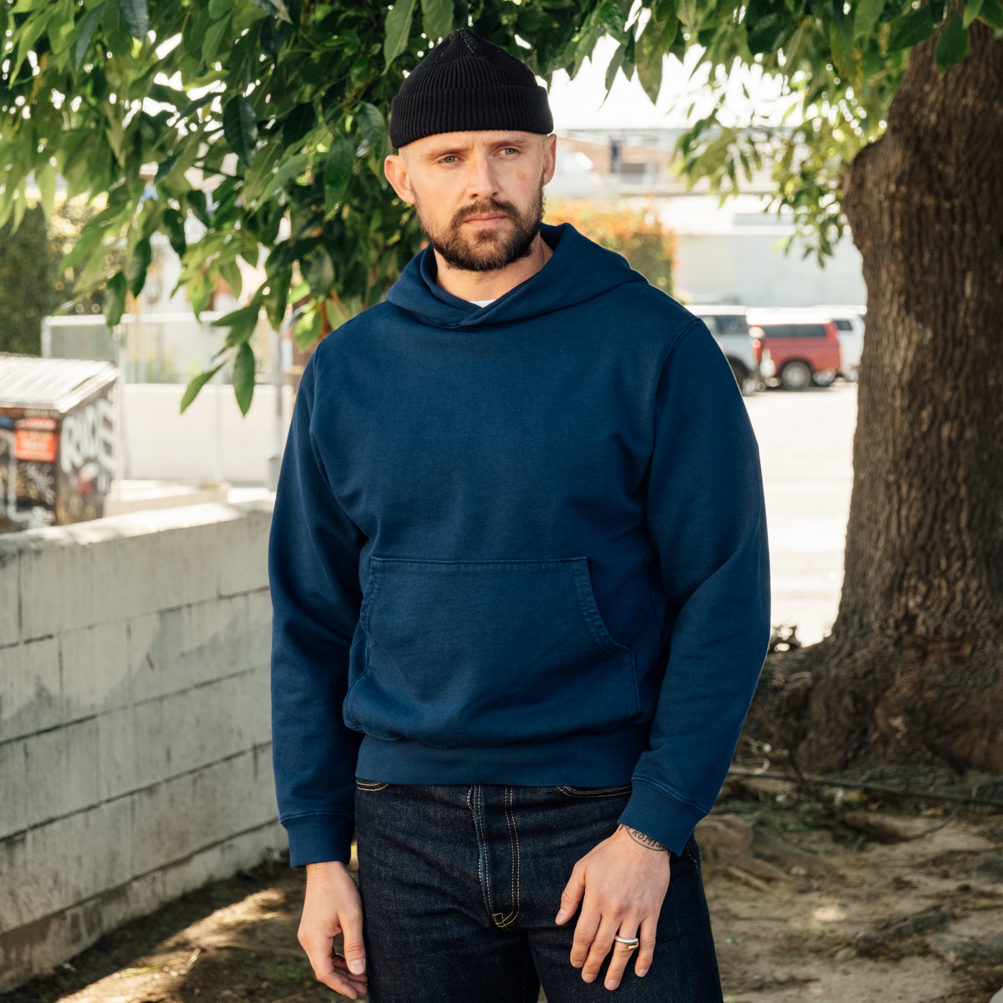 Snake Oil Provisions French Terry Loopback Hoodie Dusk FINAL SALE