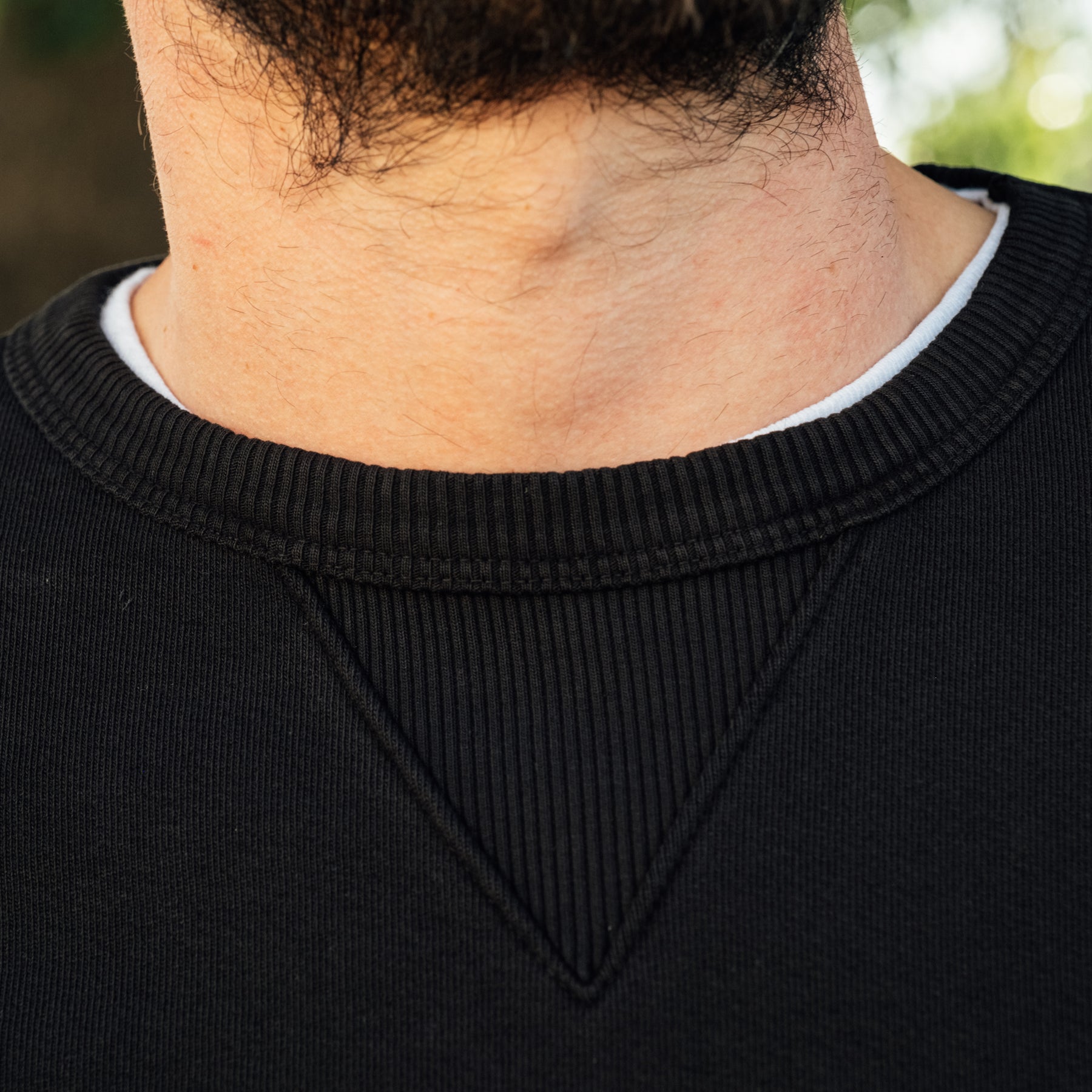 Snake Oil Provisions French Terry Loopback Crewneck Midnight