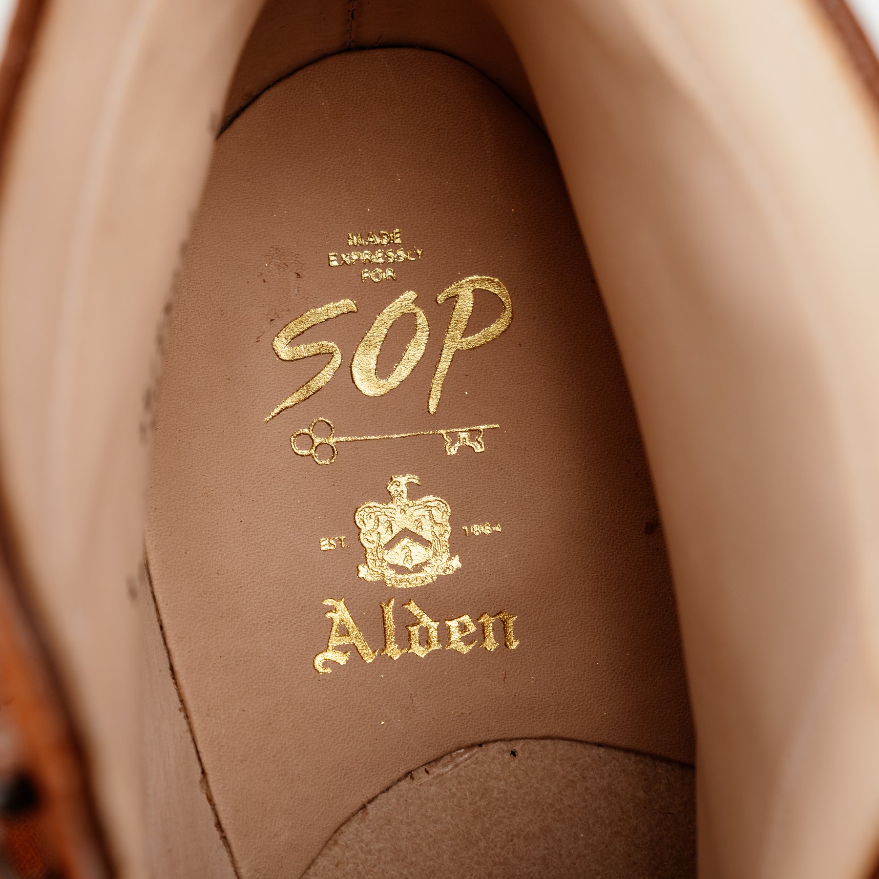 Alden x Snake Oil Provisions Castro Boot Saddle Calf