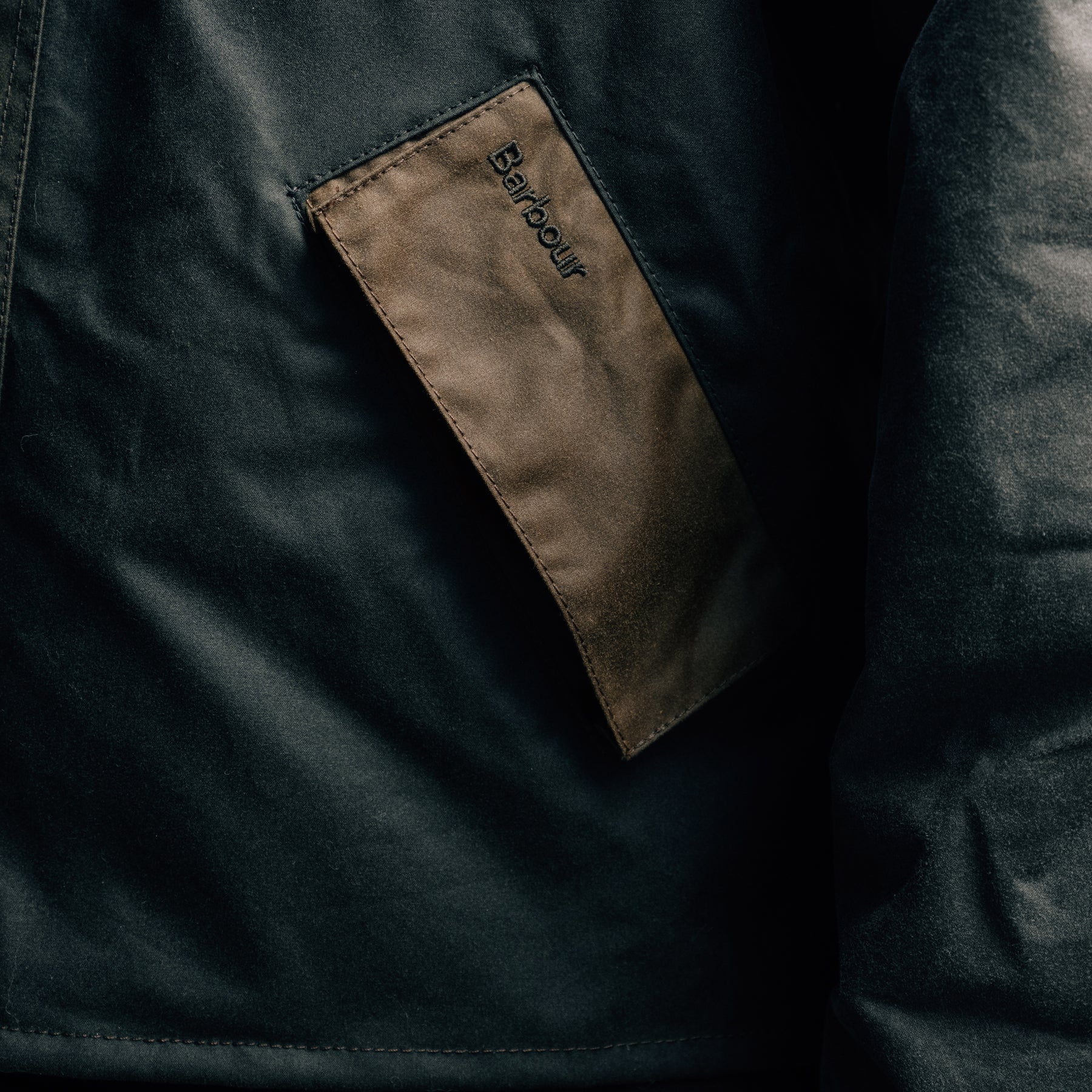 Barbour Patchwork Transport Wax Jacket Sage
