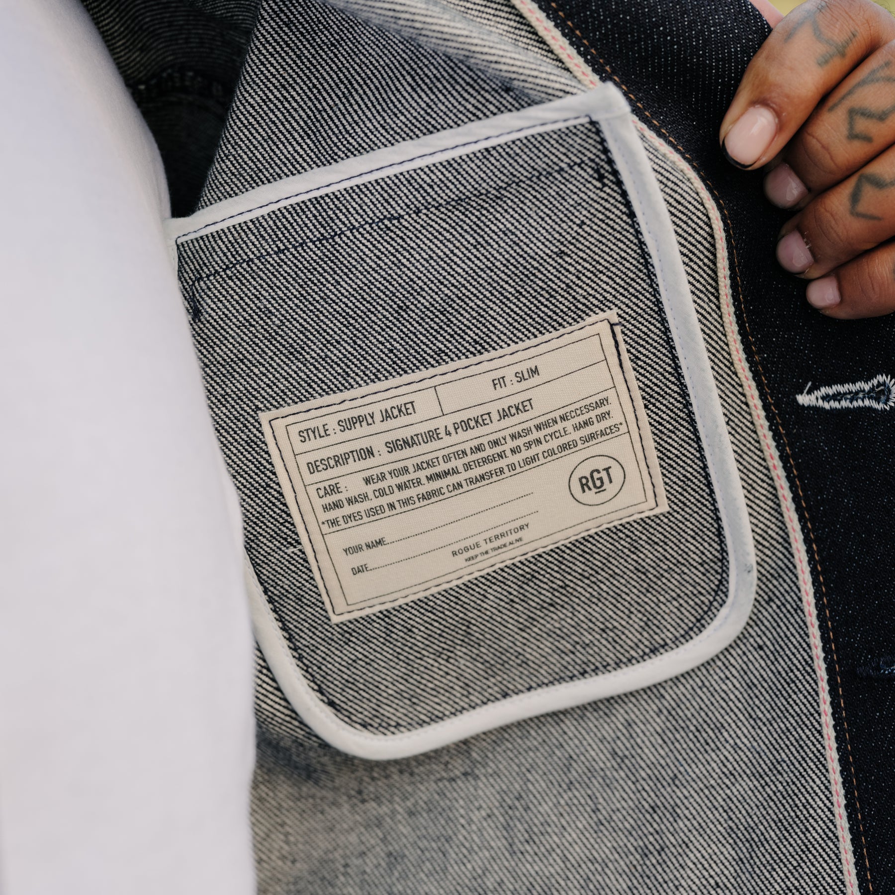 Rogue Territory 22oz Supply Jacket Indigo