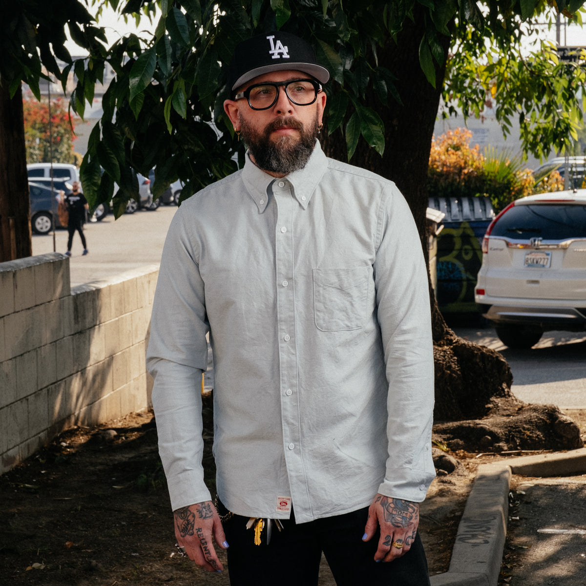 UES BD Oxford Shirt Light Indigo FINAL SALE