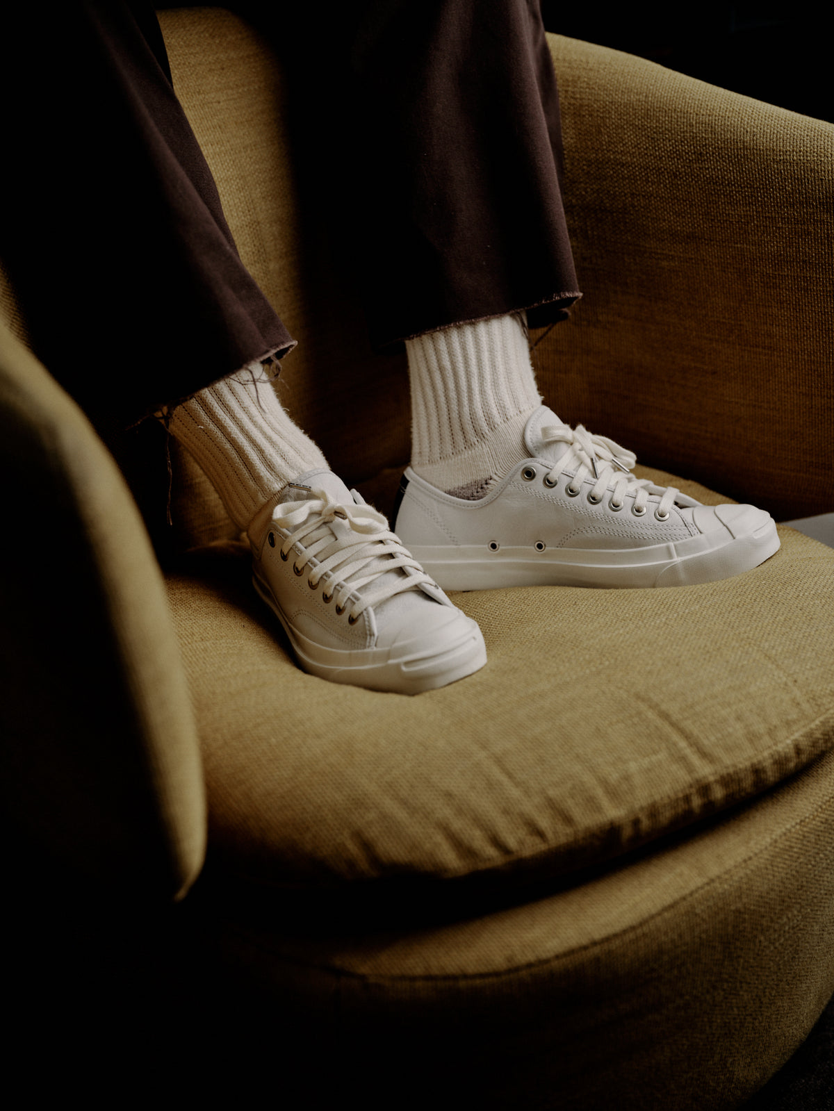 Converse First String Jack Purcell White