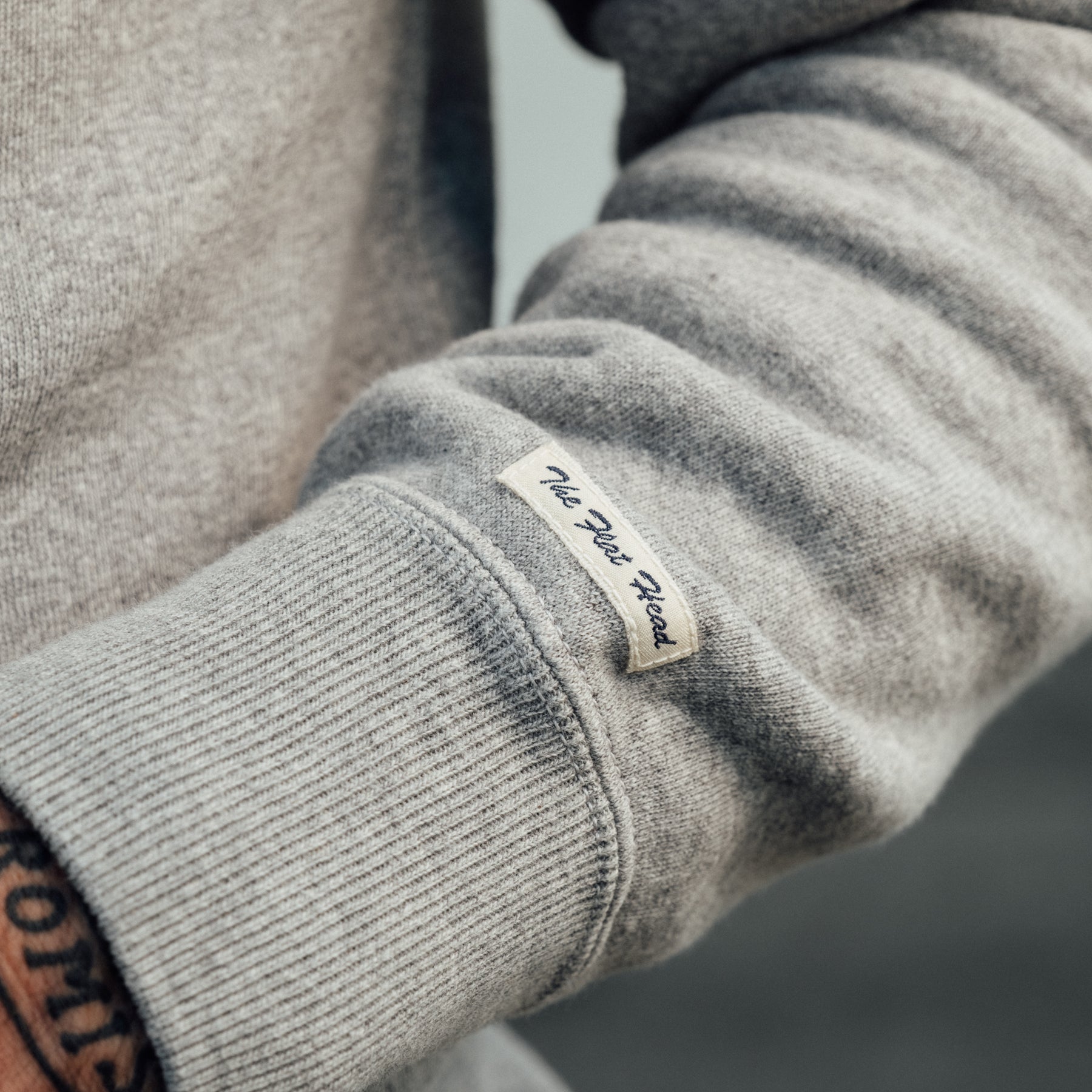 The Flat Head Sweatshirt Hoodie Brushed Lining Gray FINAL SALE