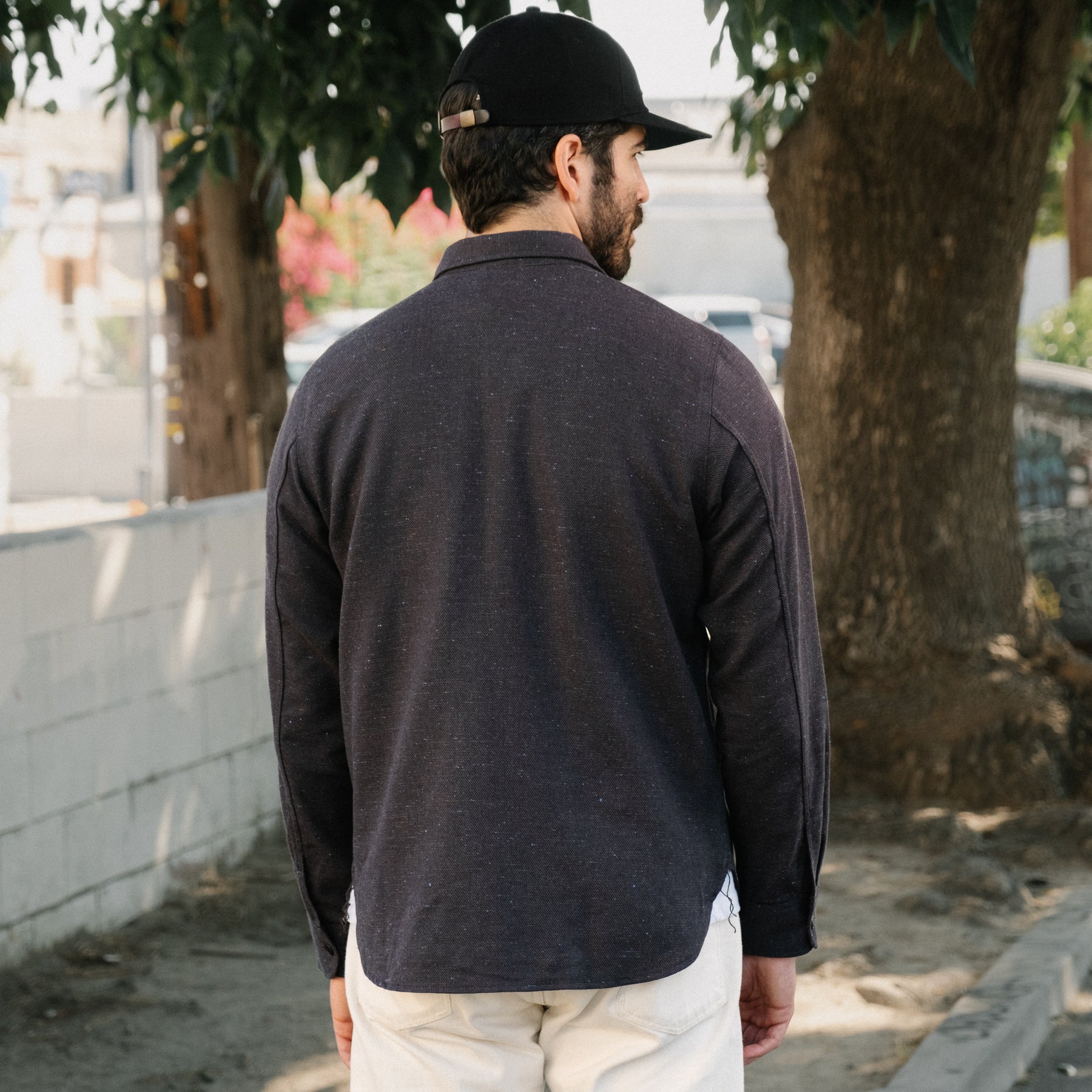Rogue Territory Field Shirt Grey Rainbow Nep