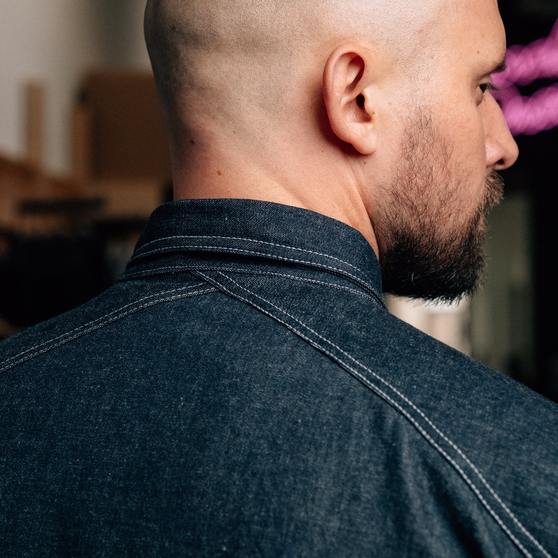 3sixteen Crosscut Western Indigo Denim