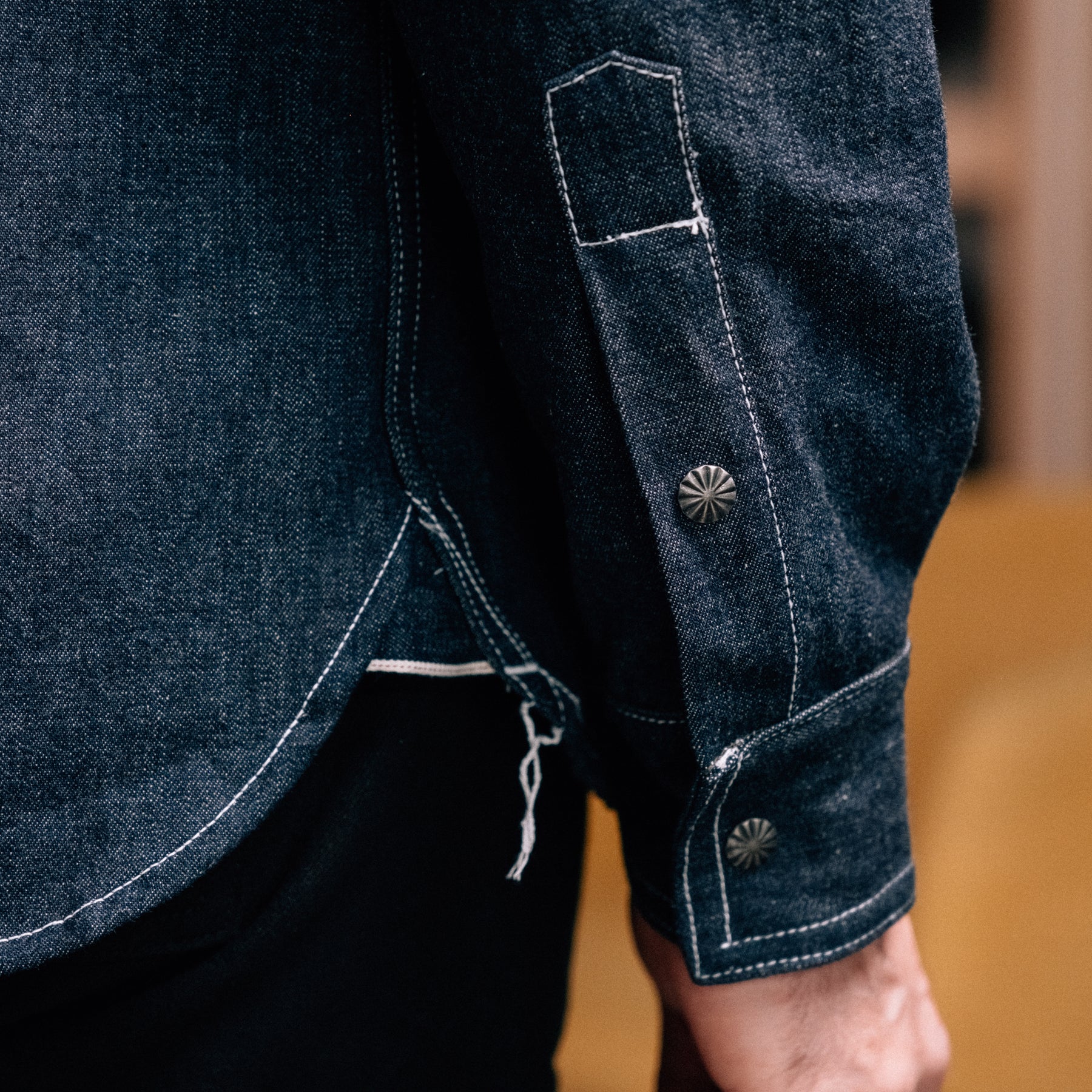 3sixteen Crosscut Western Indigo Denim