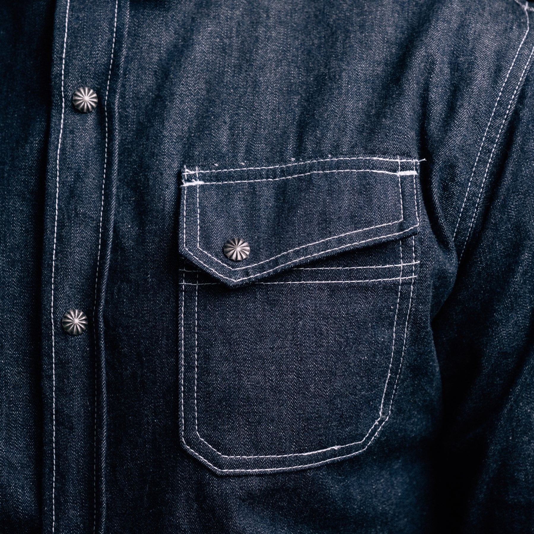 3sixteen Crosscut Western Indigo Denim