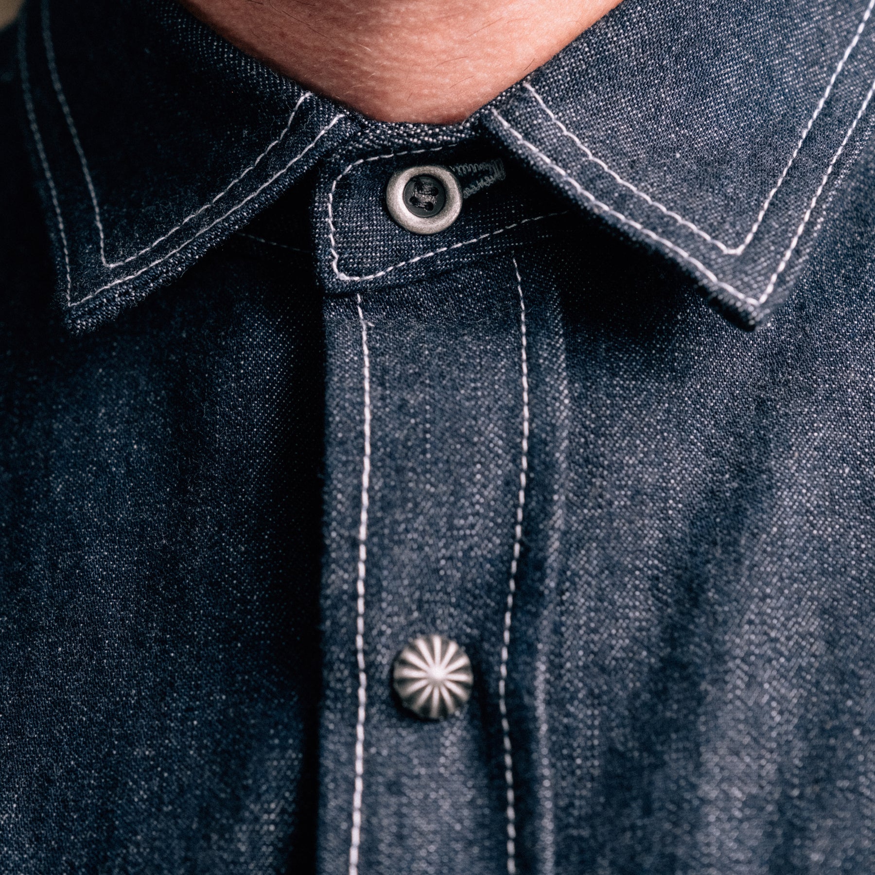 3sixteen Crosscut Western Indigo Denim