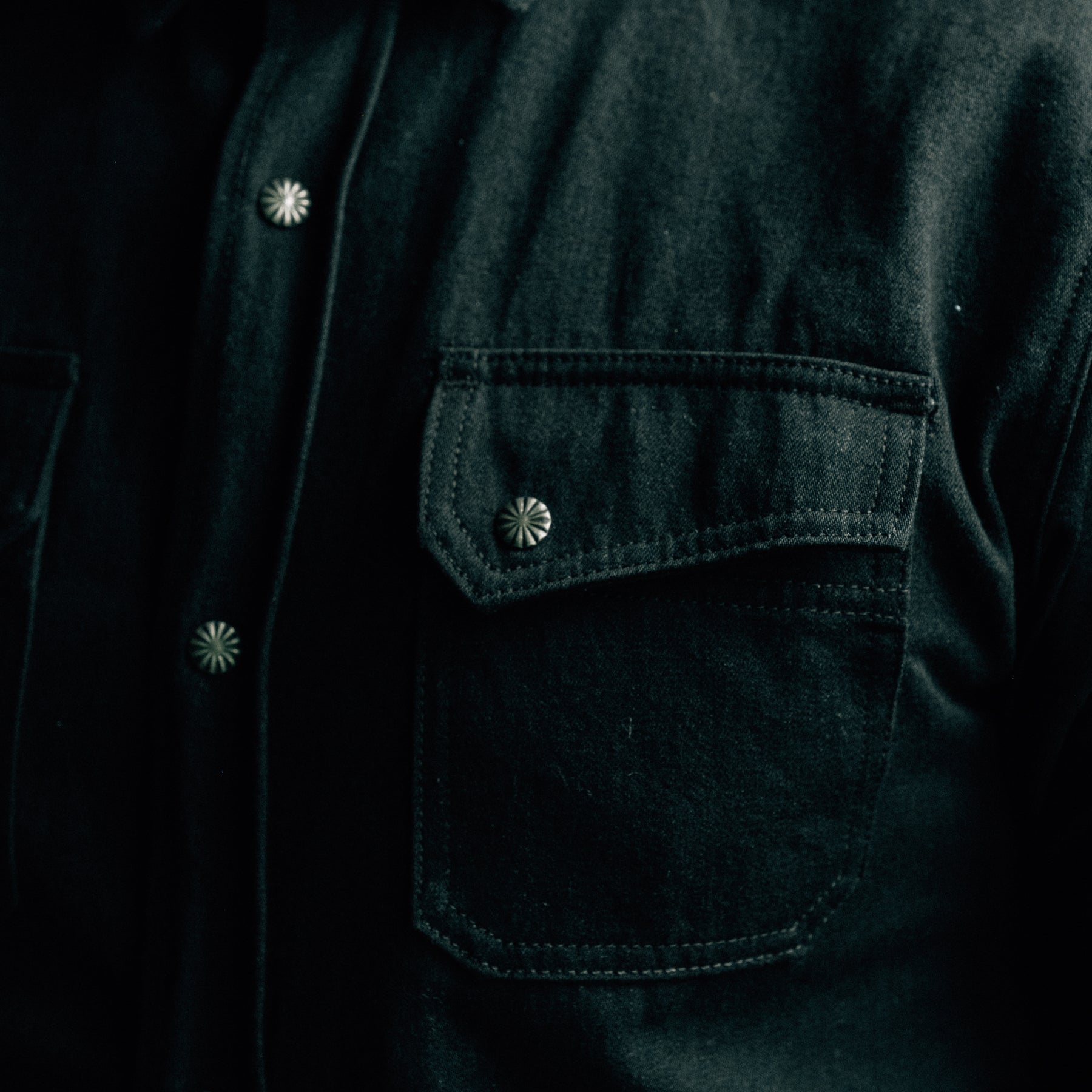 3sixteen Crosscut Western Black Denim