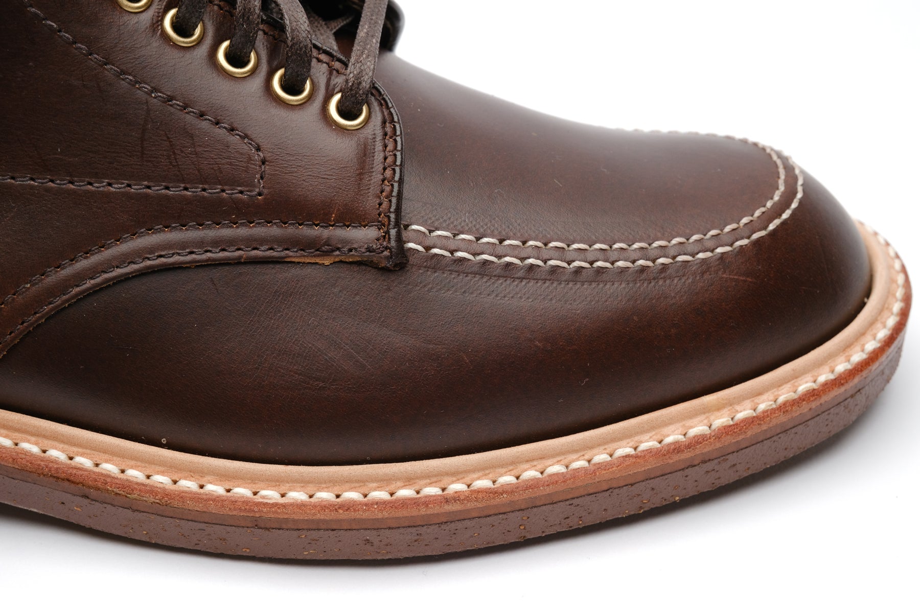 Alden 403B Indy Boot Brown Aniline Pull Up