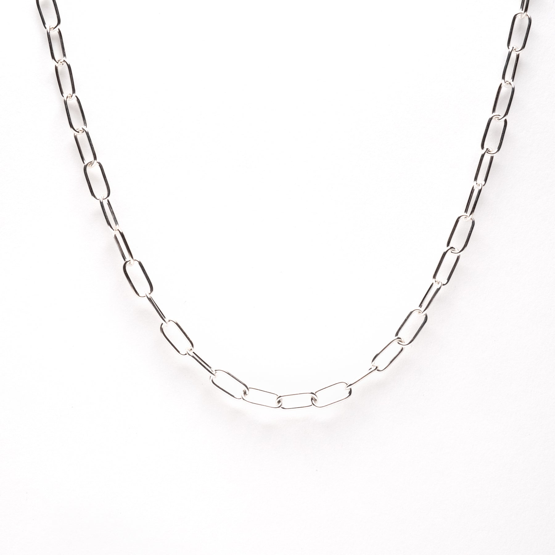 The Flat Head Silver Chain