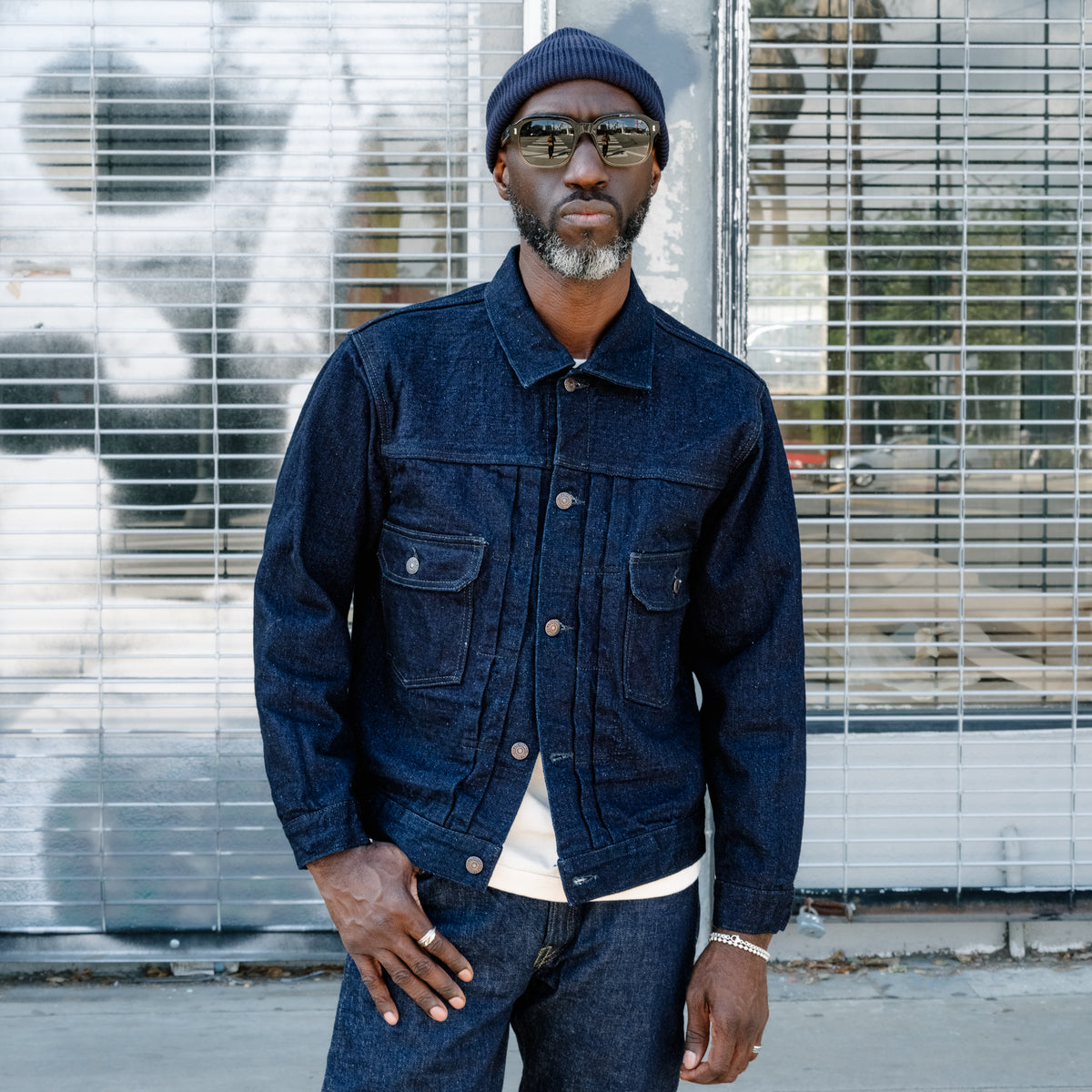 Full Count 2102 Type 2 Super Rough Indigo x Black