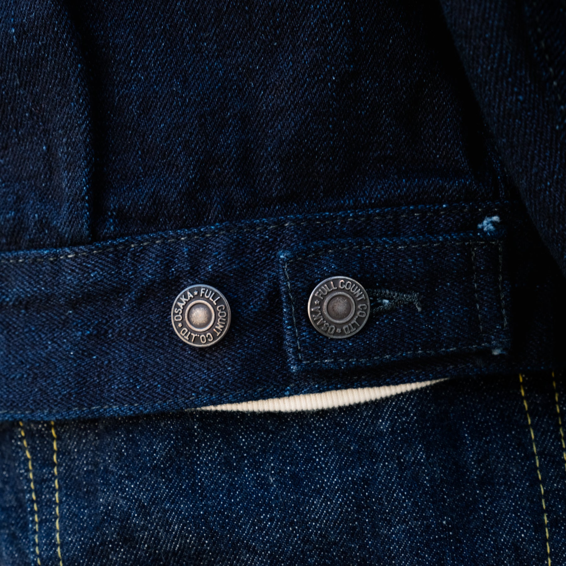Full Count 2102 Type 2 Super Rough Indigo x Black