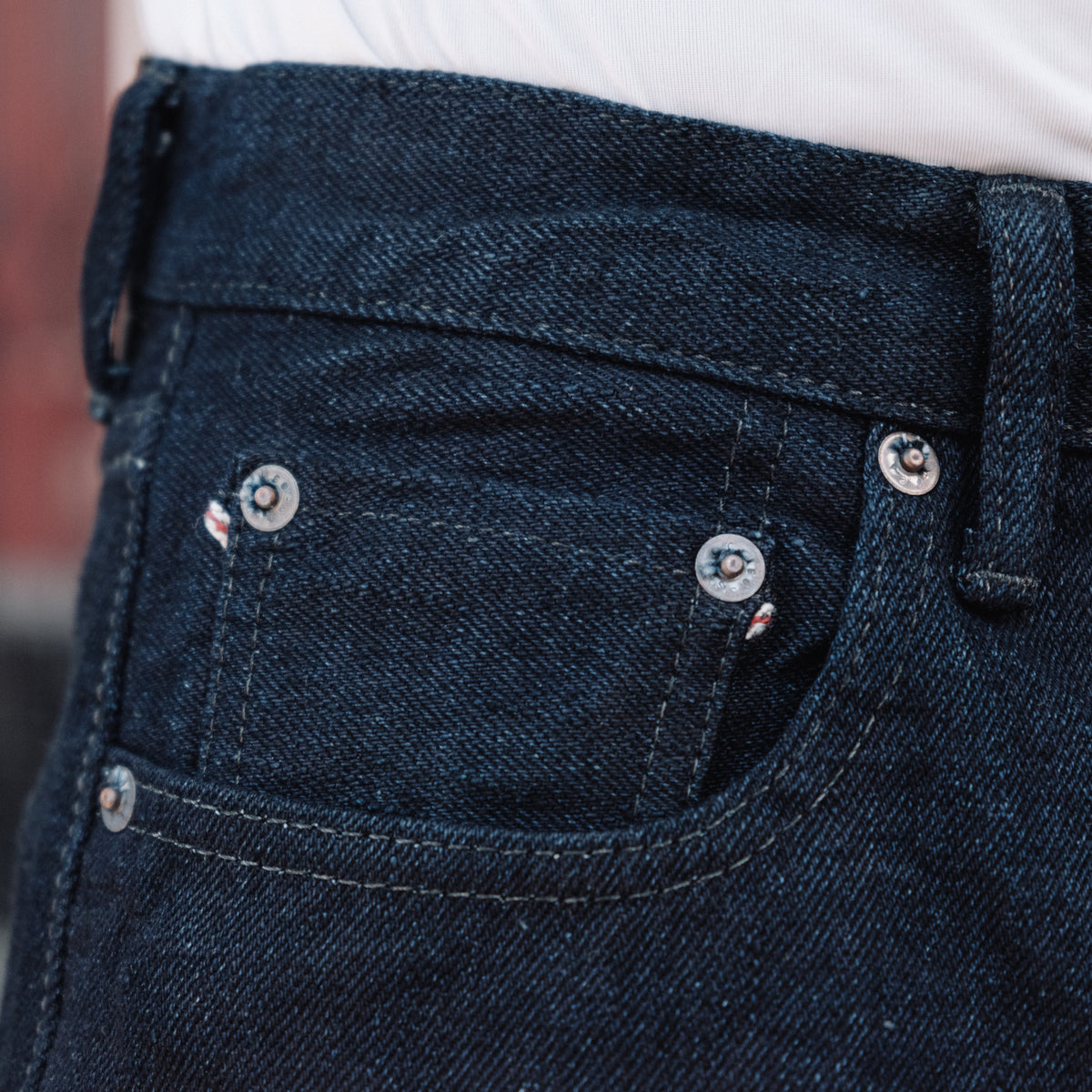 Full Count 1103SRB Super Rough Indigo x Black