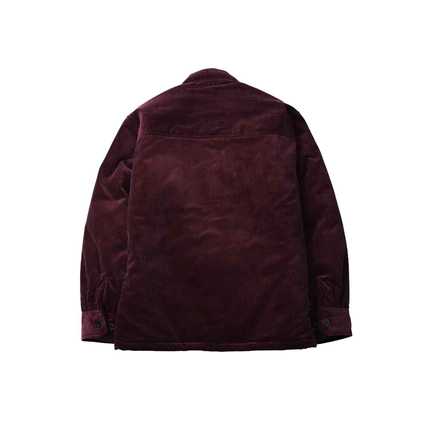 The Flat Head Corduroy Shirt Jacket Wine FINAL SALE
