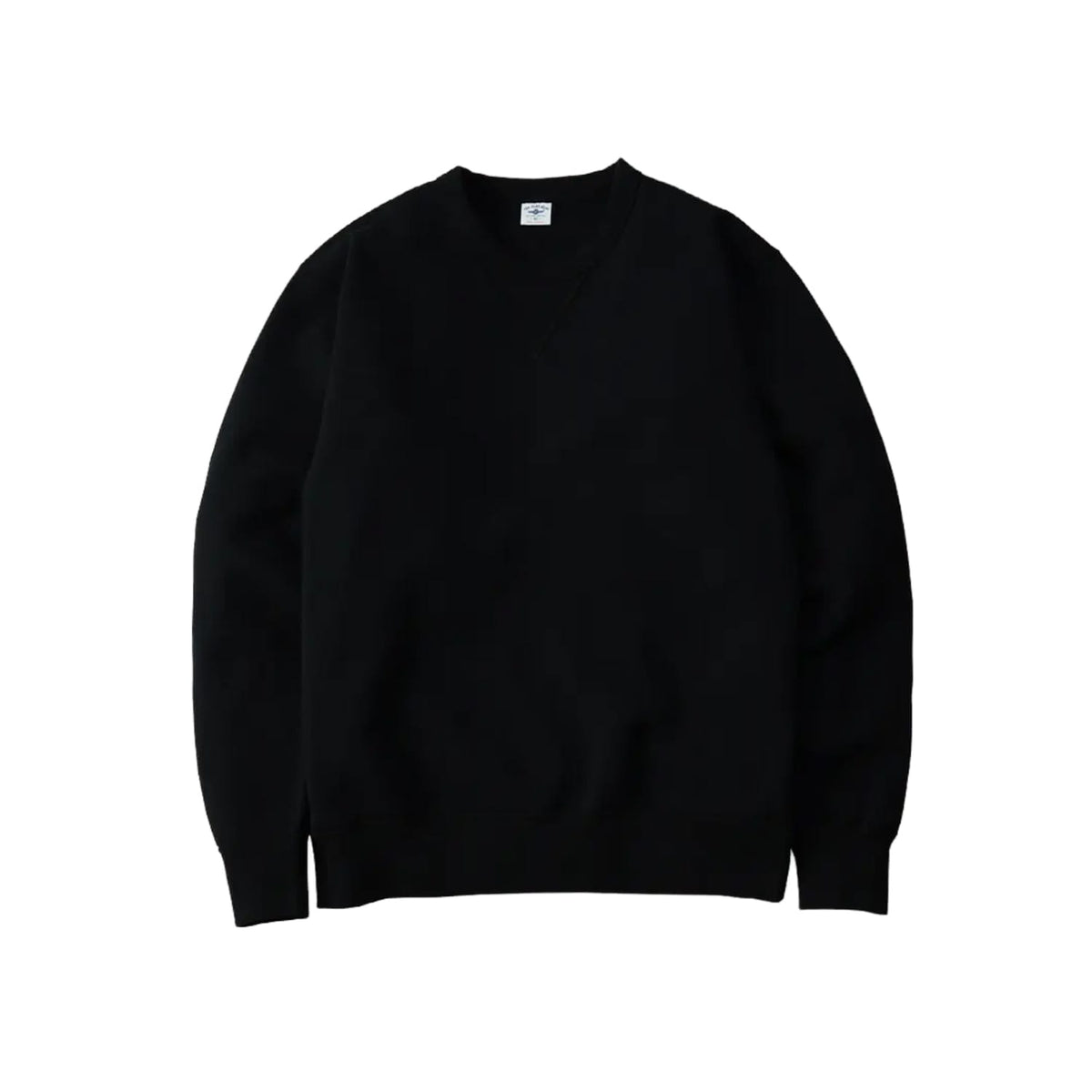 Flat Head FN-SWC-301 Loopwheel Crewneck Sweatshirt Black