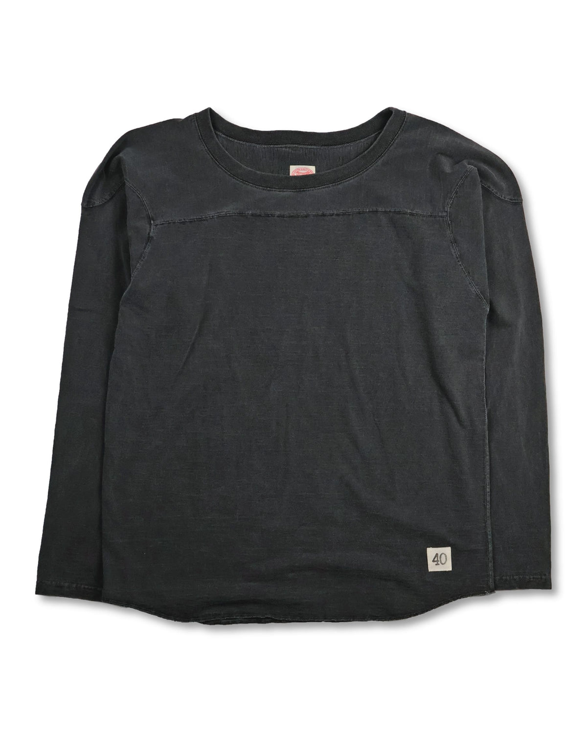 Full Count 5505 Old Football T Ink Black