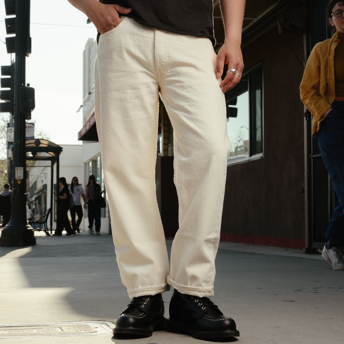 Full Count 1101EC 13.7oz Straight Jean Ecru