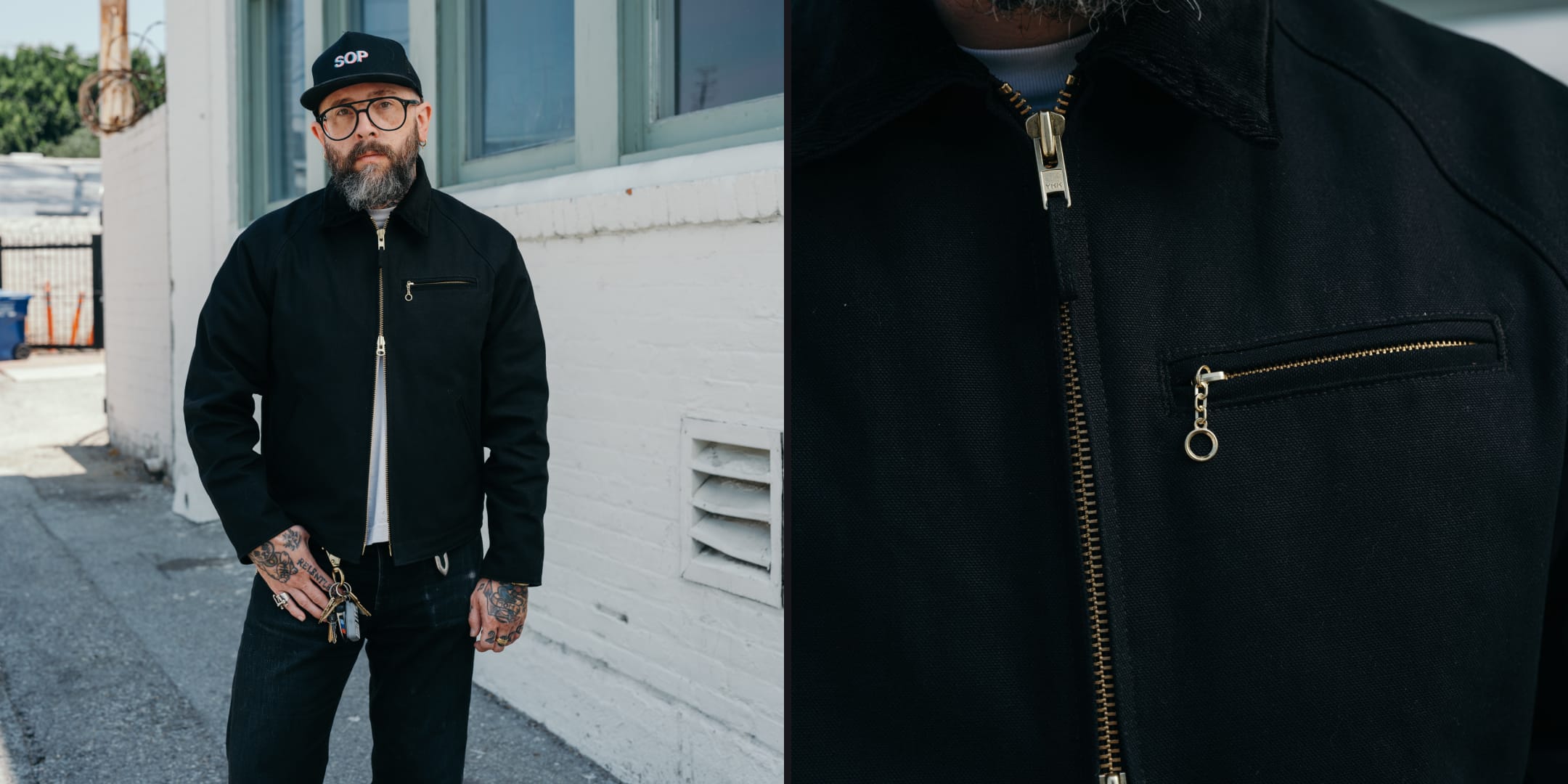 FIGUEROA CANVAS WORK JACKET