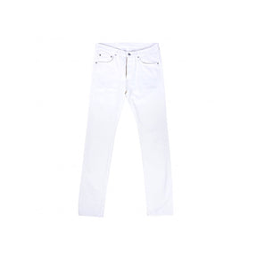 Iron Heart IH-777-WT 13.5oz Cotton Twill Slim Tapered Cut Trousers White
