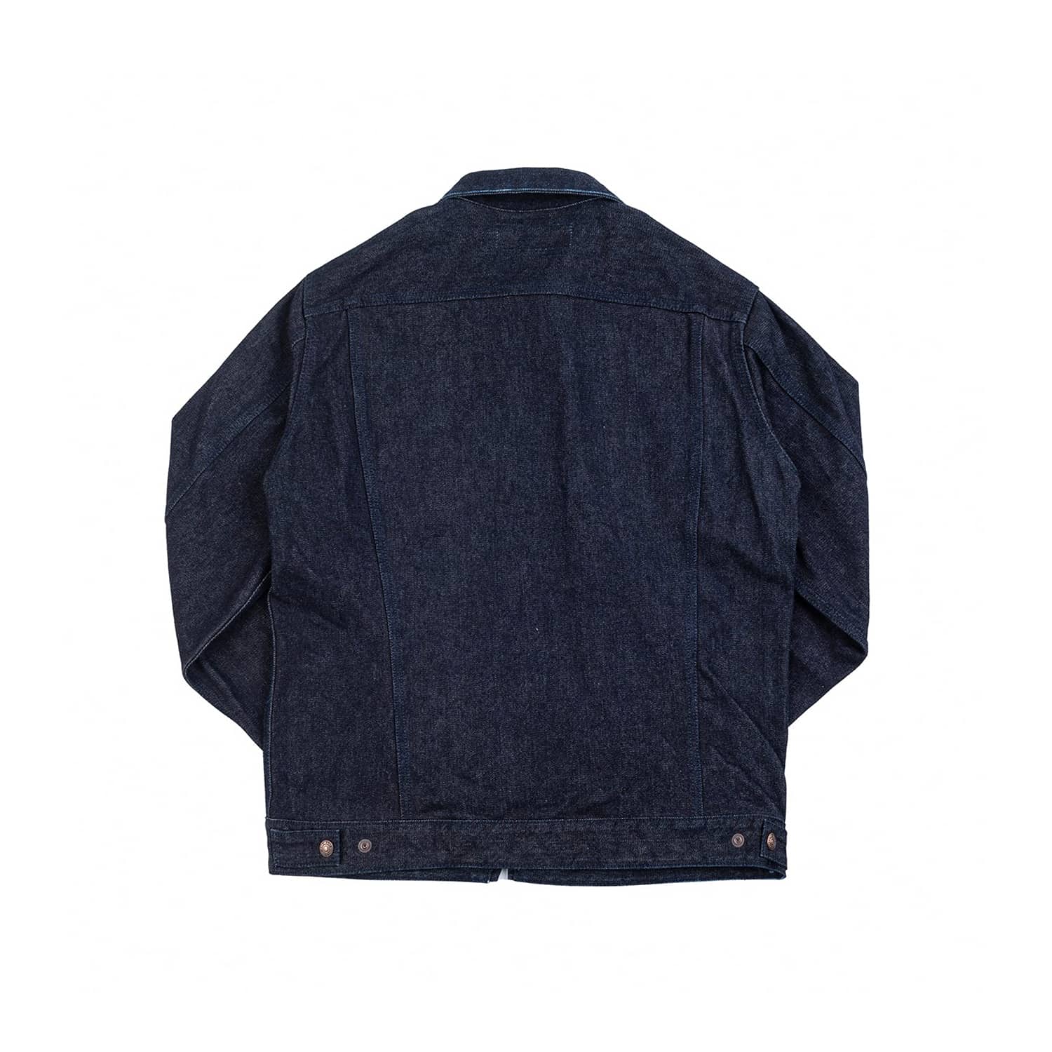 Iron Heart IHJ-122-IND 14oz Broken Twill Selvedge Denim Work Jacket Indigo