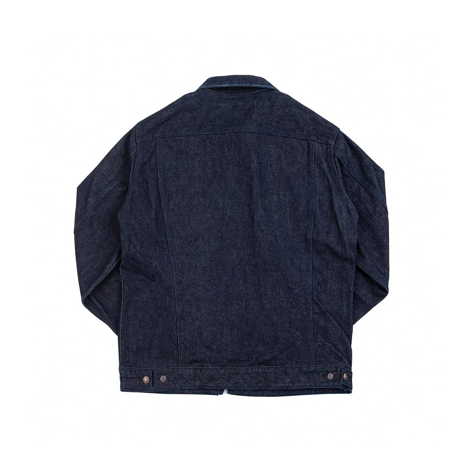 Iron Heart IHJ-122-IND 14oz Broken Twill Selvedge Denim Work Jacket Indigo FINAL SALE