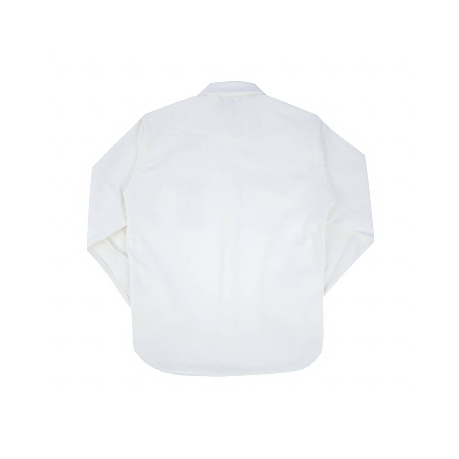Iron Heart IHSH-384-WHT 13.5oz Cotton Twill Western Shirt White