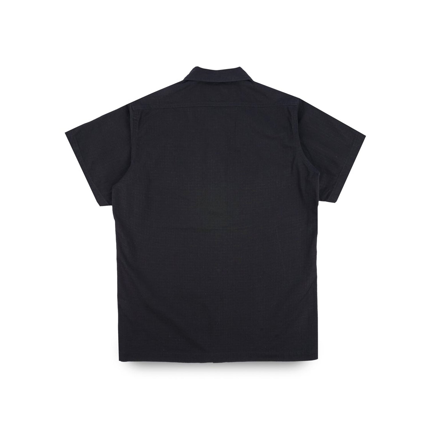 Iron Heart IHSH-415-BLK 8oz Ripstop Short Sleeved Mechanic Shirt Black FINAL SALE