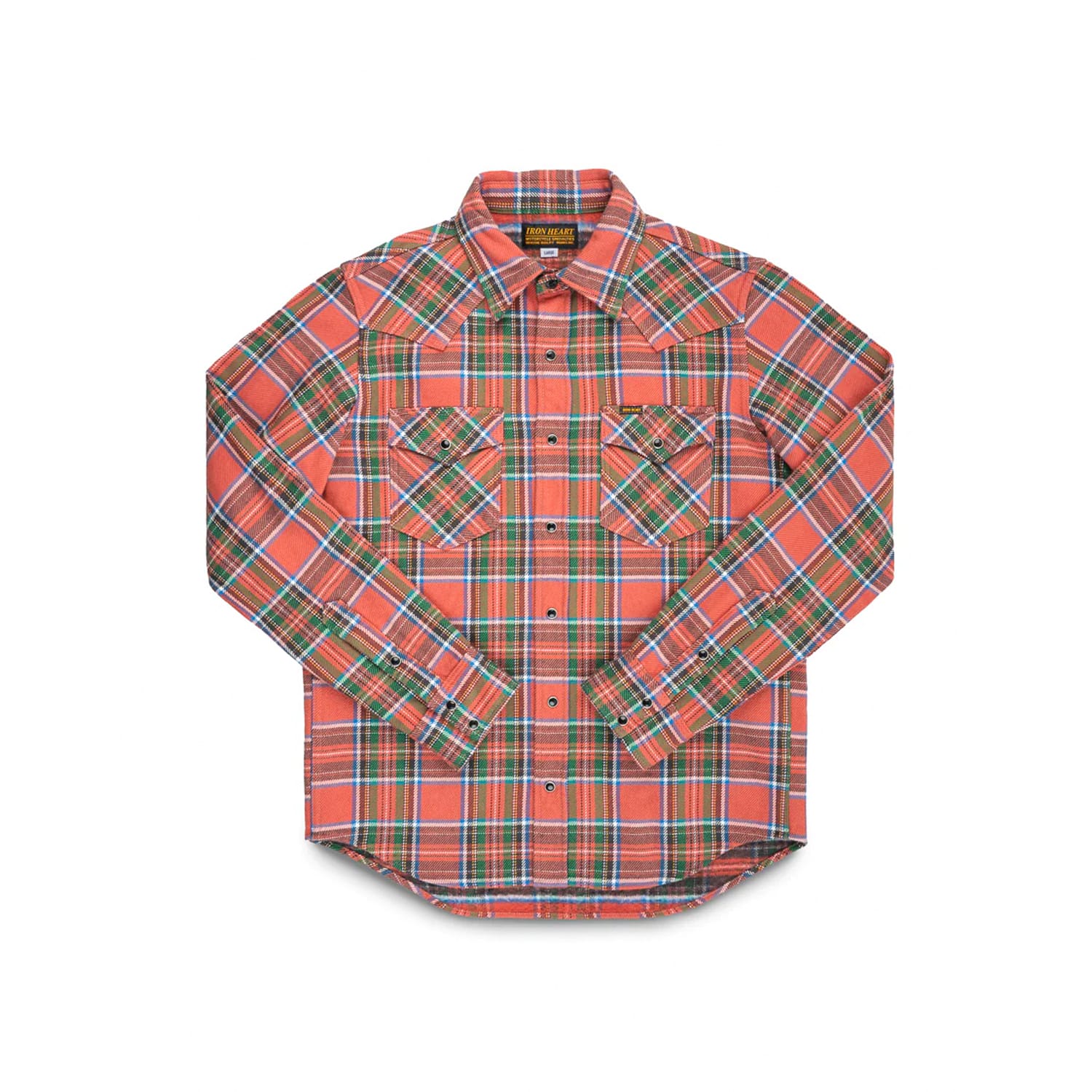 FALL 2025 Iron Heart IHSH-436-RED Ultra Heavy Flannel
