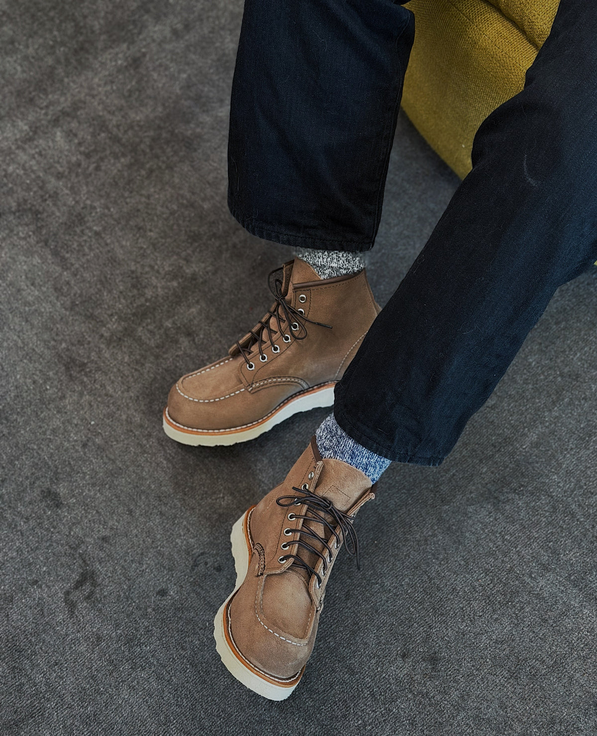Red Wing Heritage 8838 6" Moc Toe Boot Sandstone Mohave