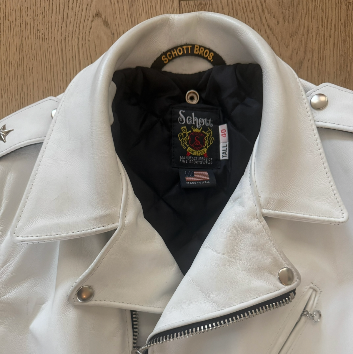 Schott NYC Perfecto 613UST One Star Tall PRE-OWNED FINAL SALE